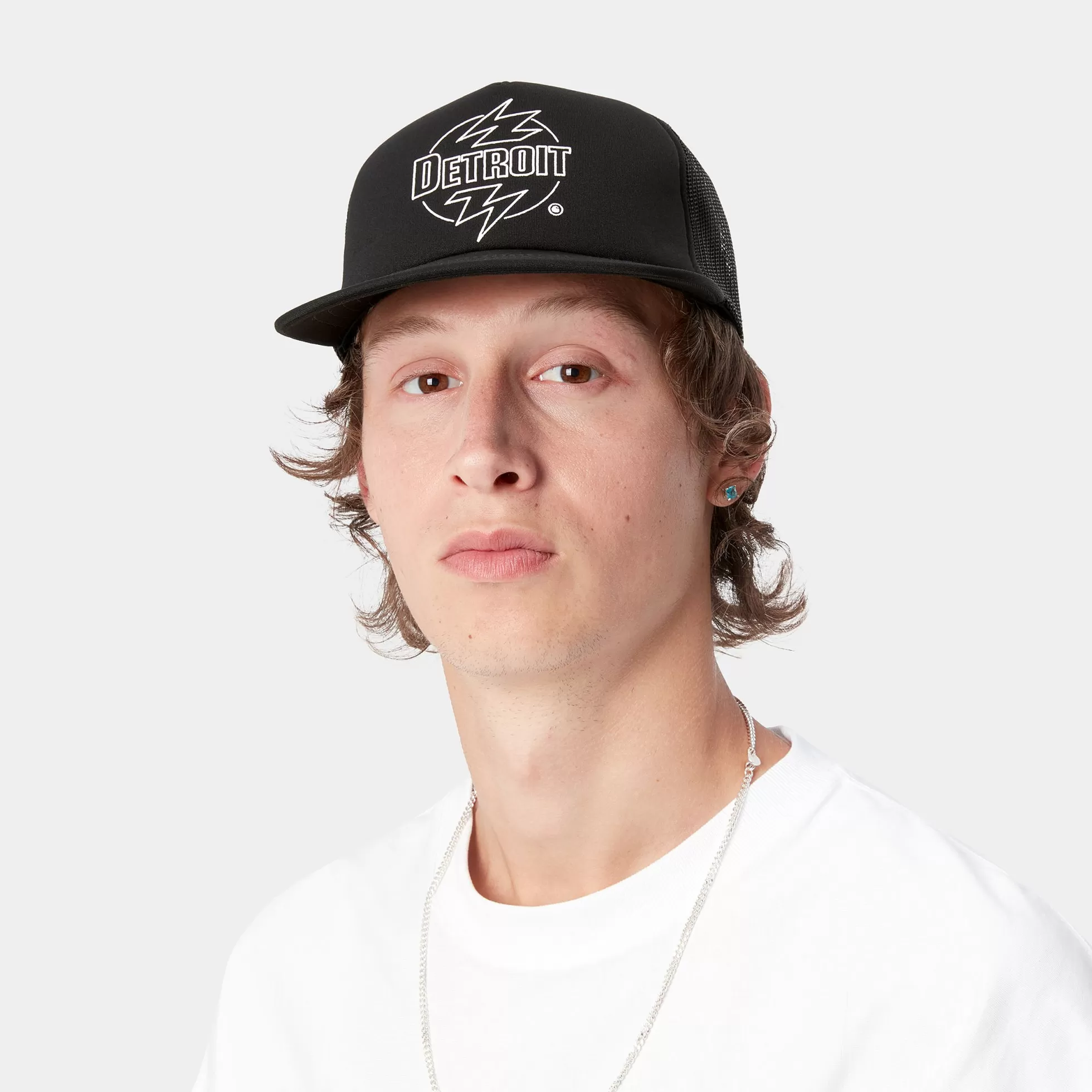 Accessoires | Accessoires^Carhartt WIP Ablaze Trucker Cap Black / White