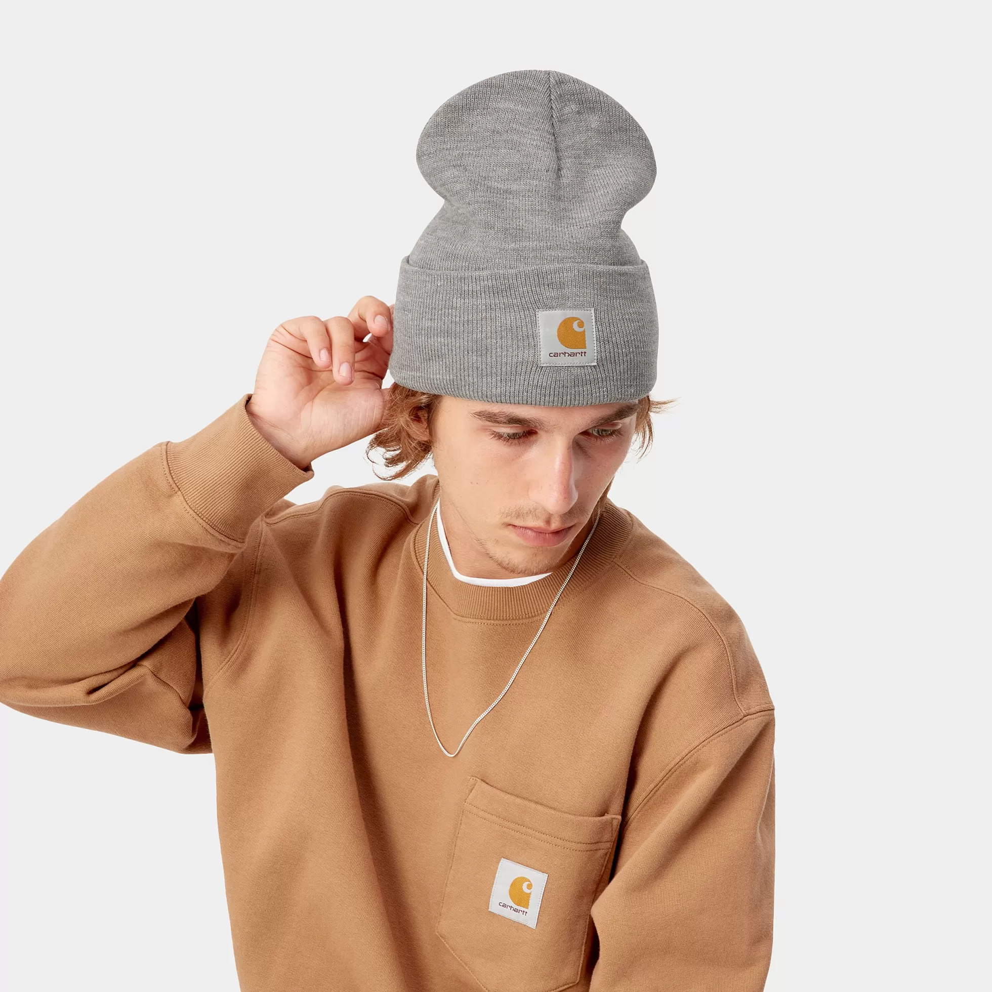 Accessoires | Accessoires^Carhartt WIP Acrylic Watch Hat Grey Heather