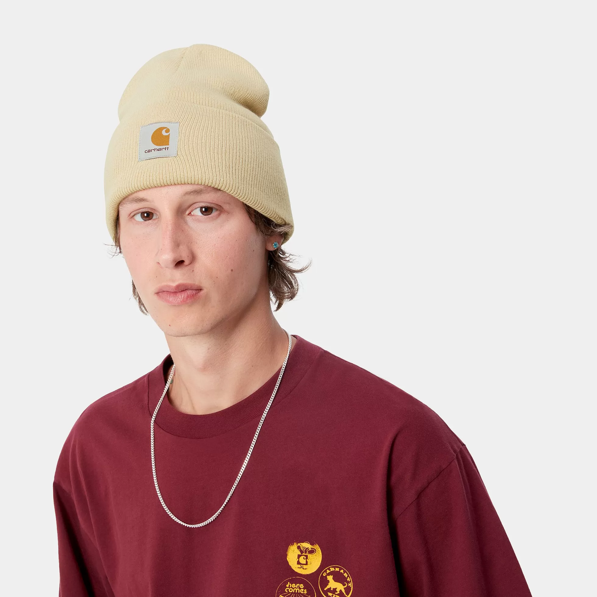 Accessoires | Accessoires^Carhartt WIP Acrylic Watch Hat Cornsilk