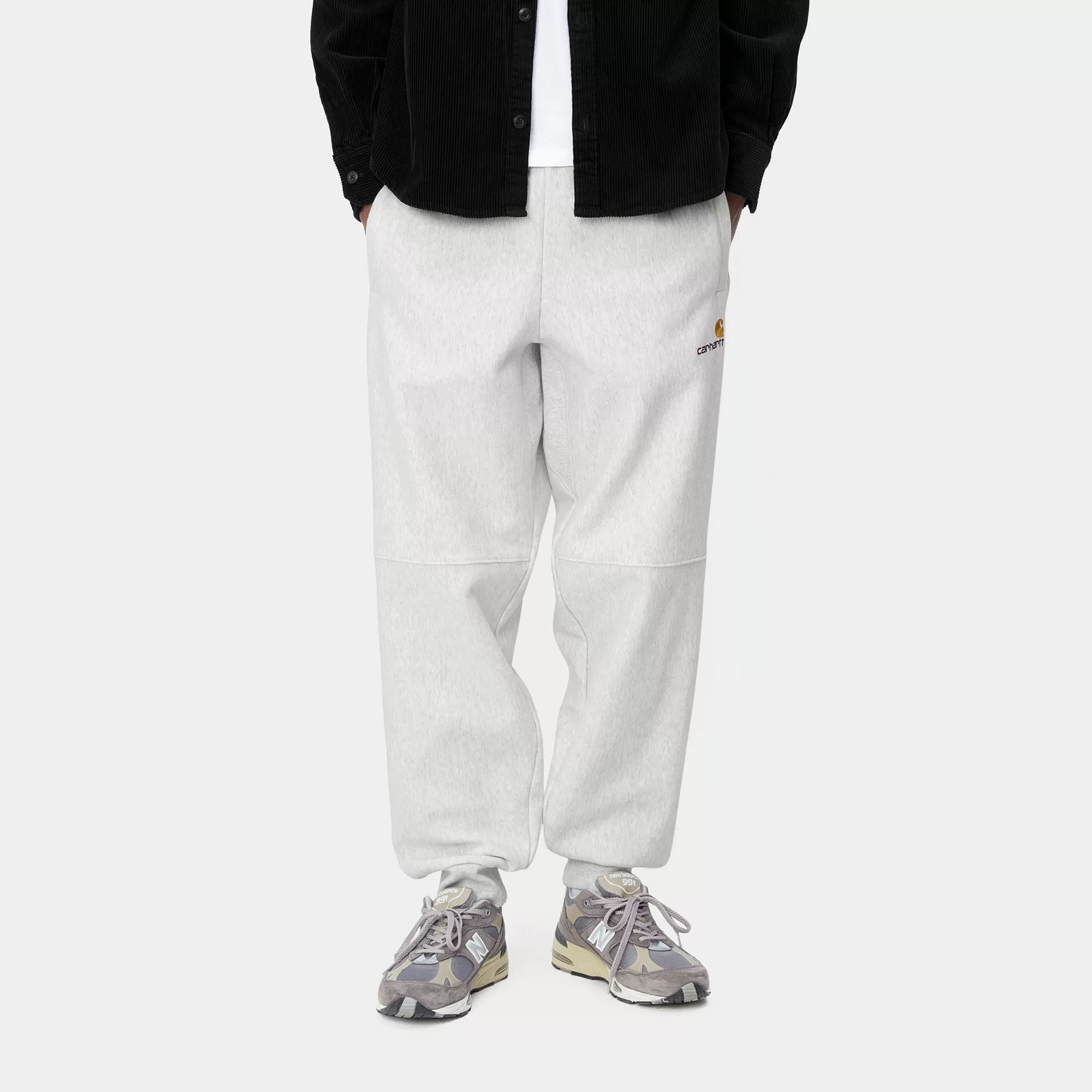 Sweats | Pantalons^Carhartt WIP American Script Jogging Pant Ash Heather