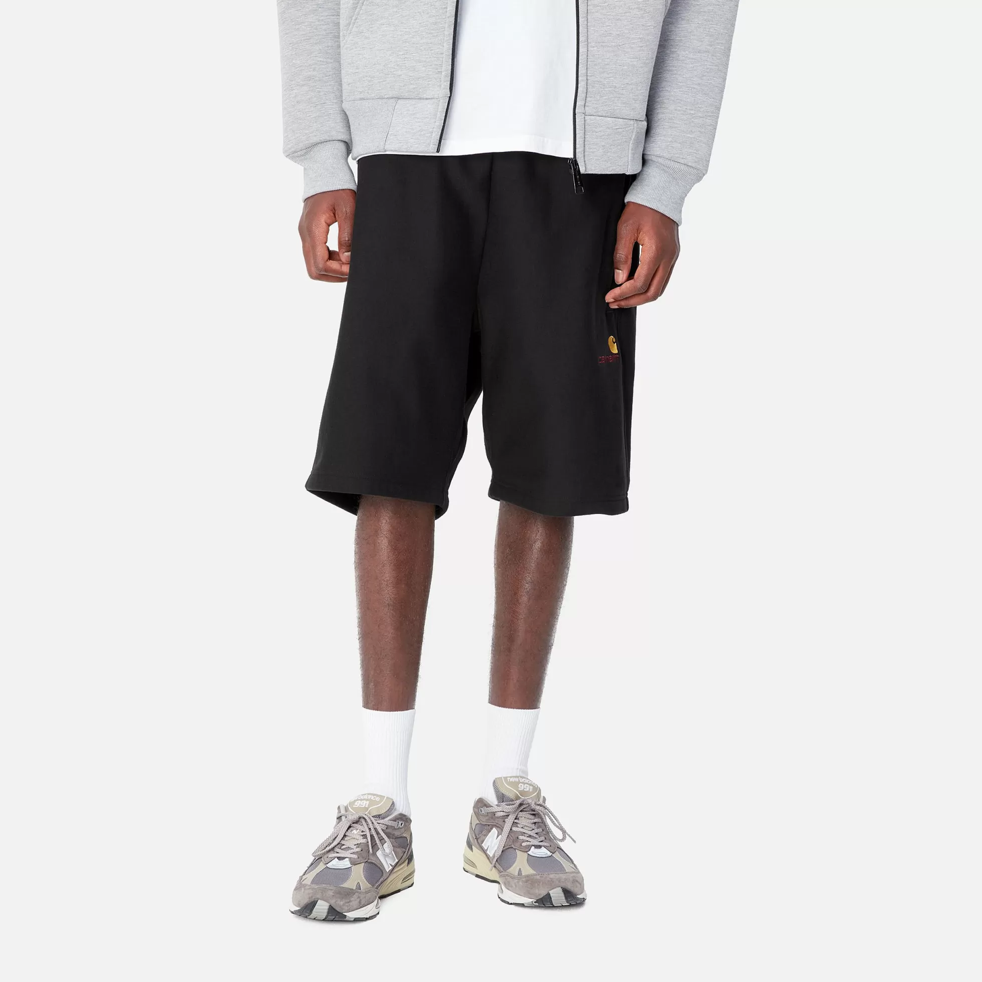 Sweats | Shorts & Bain^Carhartt WIP American Script Sweat Short Black