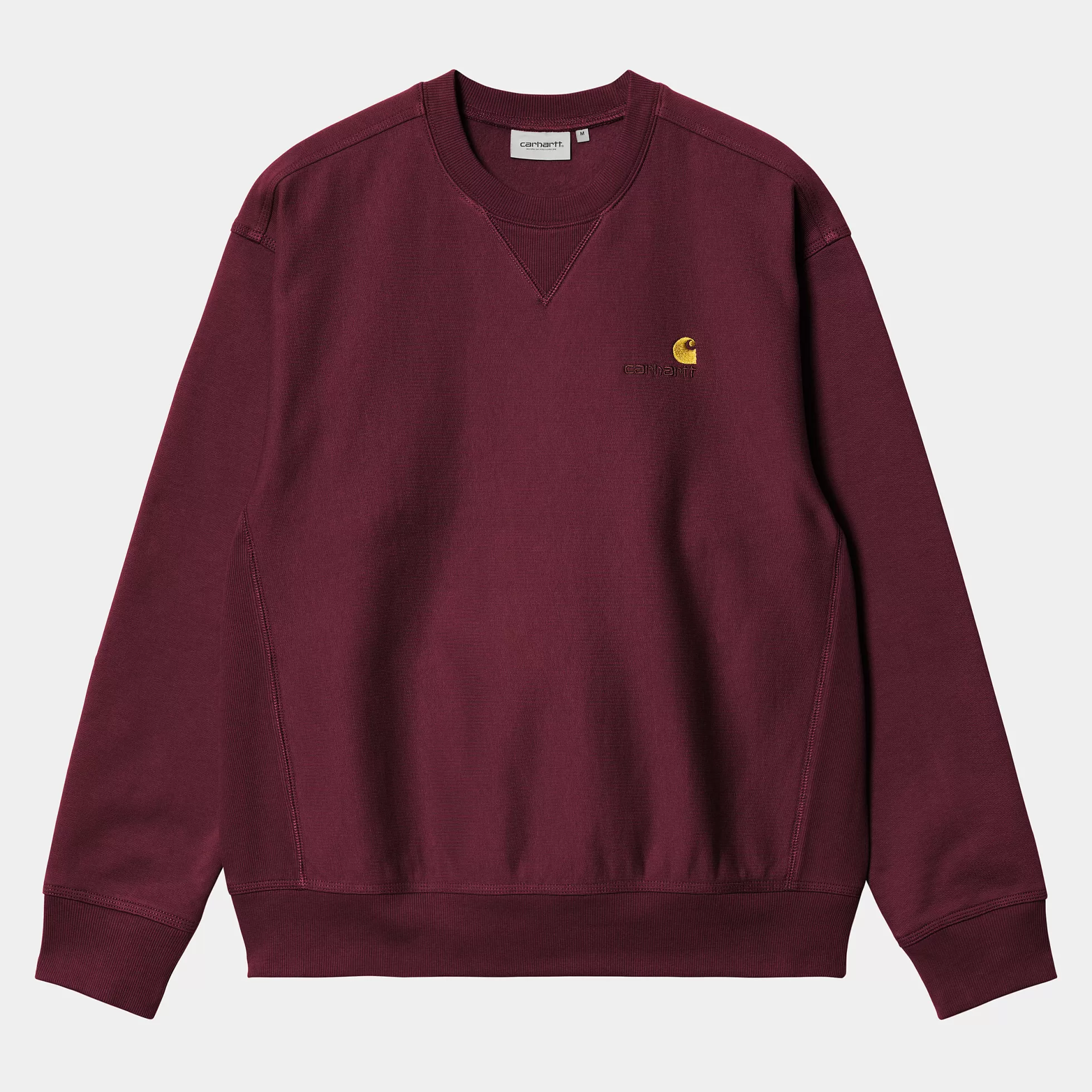 Sweats^Carhartt WIP American Script Sweatshirt Malbec