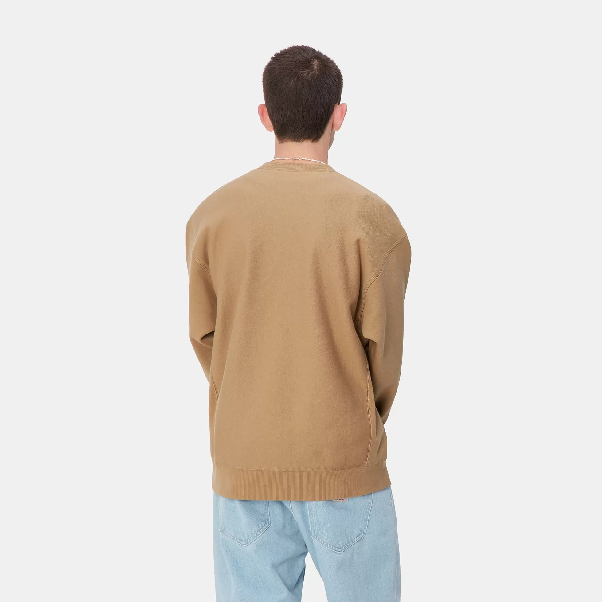 Sweats^Carhartt WIP American Script Sweatshirt Peanut