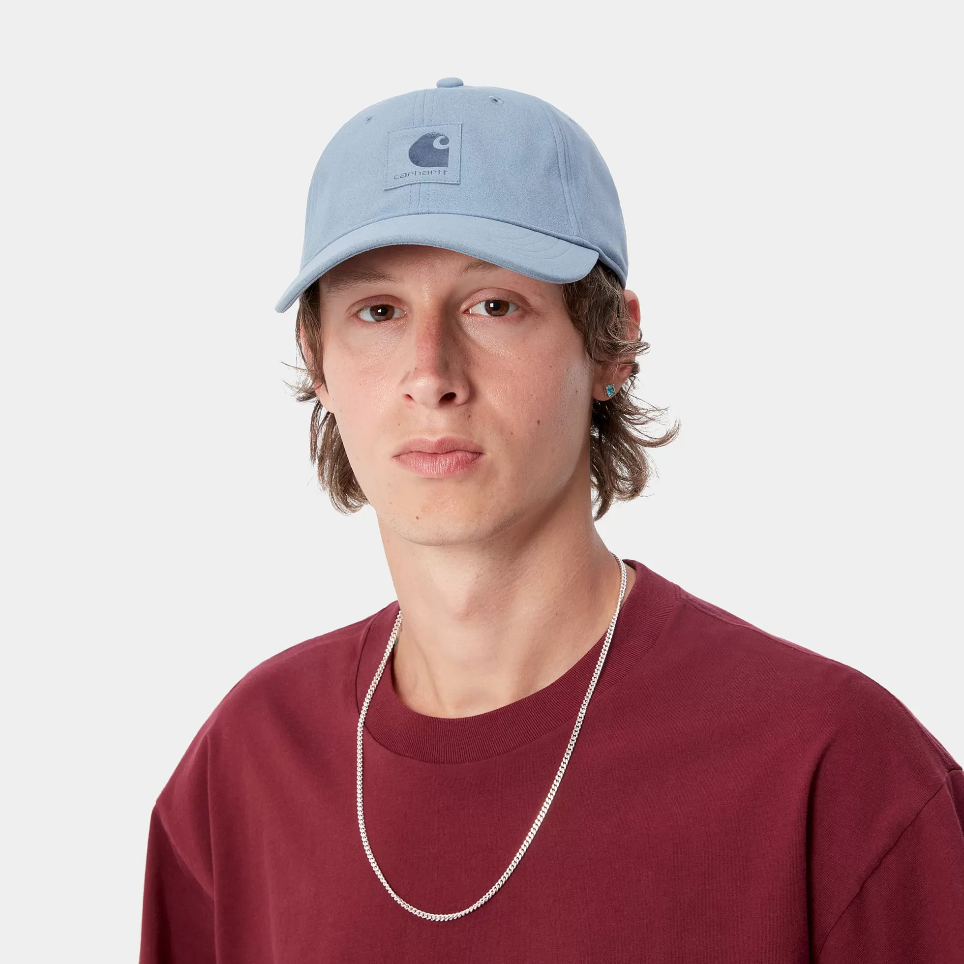 Accessoires | Accessoires^Carhartt WIP Artificial Suede Cap Dove Grey