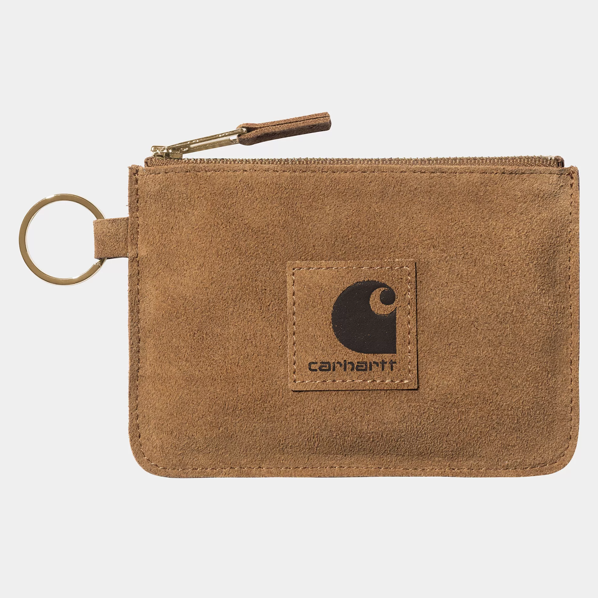 Accessoires | Accessoires^Carhartt WIP Artificial Suede Zip Wallet Hamilton Brown