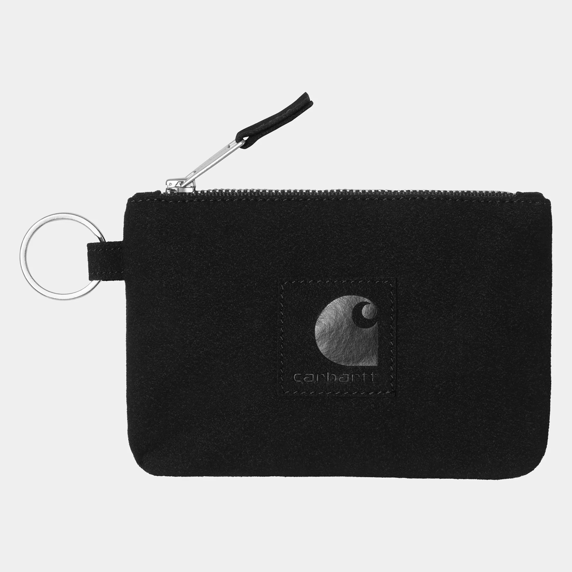 Accessoires | Accessoires^Carhartt WIP Artificial Suede Zip Wallet Black