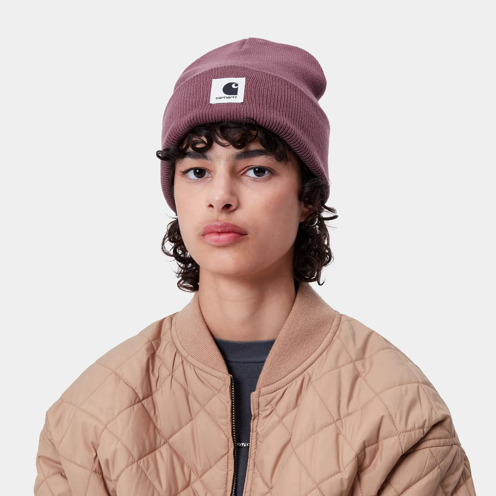 Accessoires | Accessoires^Carhartt WIP Ashley Beanie Dusty Fuchsia