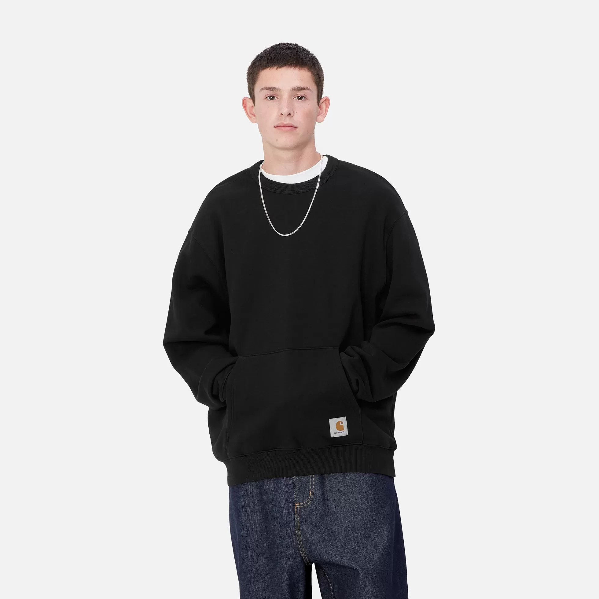 Sweats^Carhartt WIP Billy Sweat Black