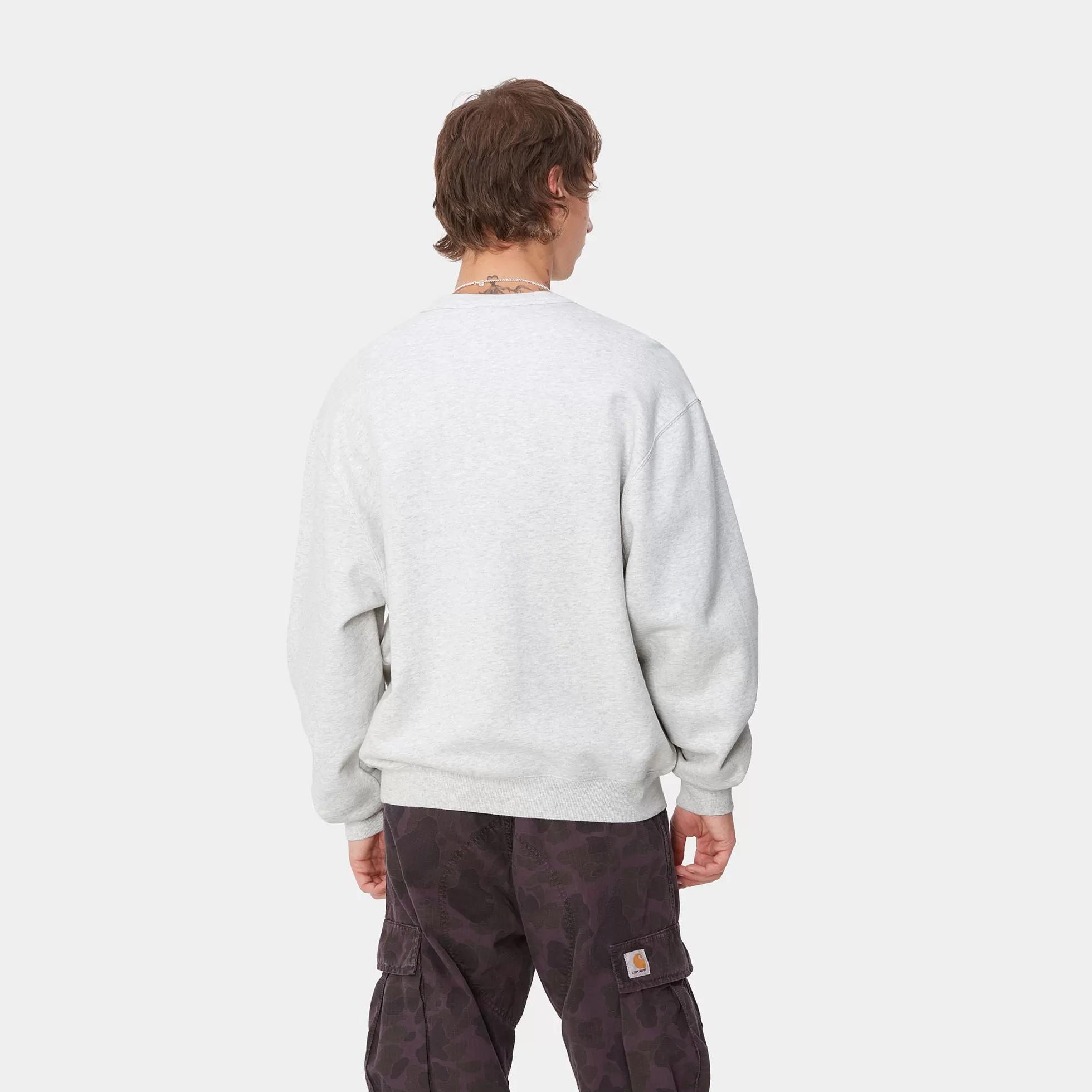 Sweats^Carhartt WIP Billy Sweat Ash Heather