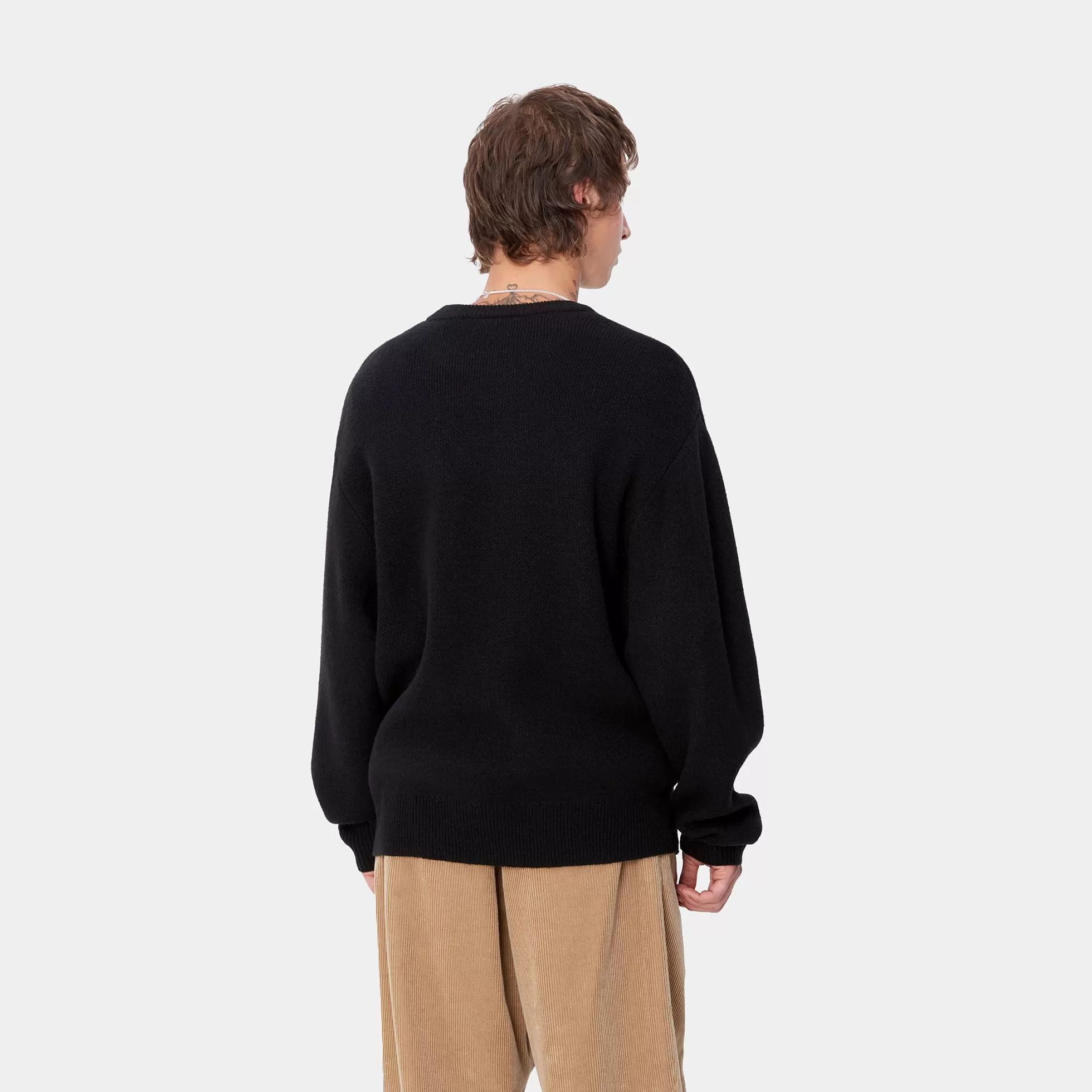 Mailles^Carhartt WIP Brown Ducks Sweater Black