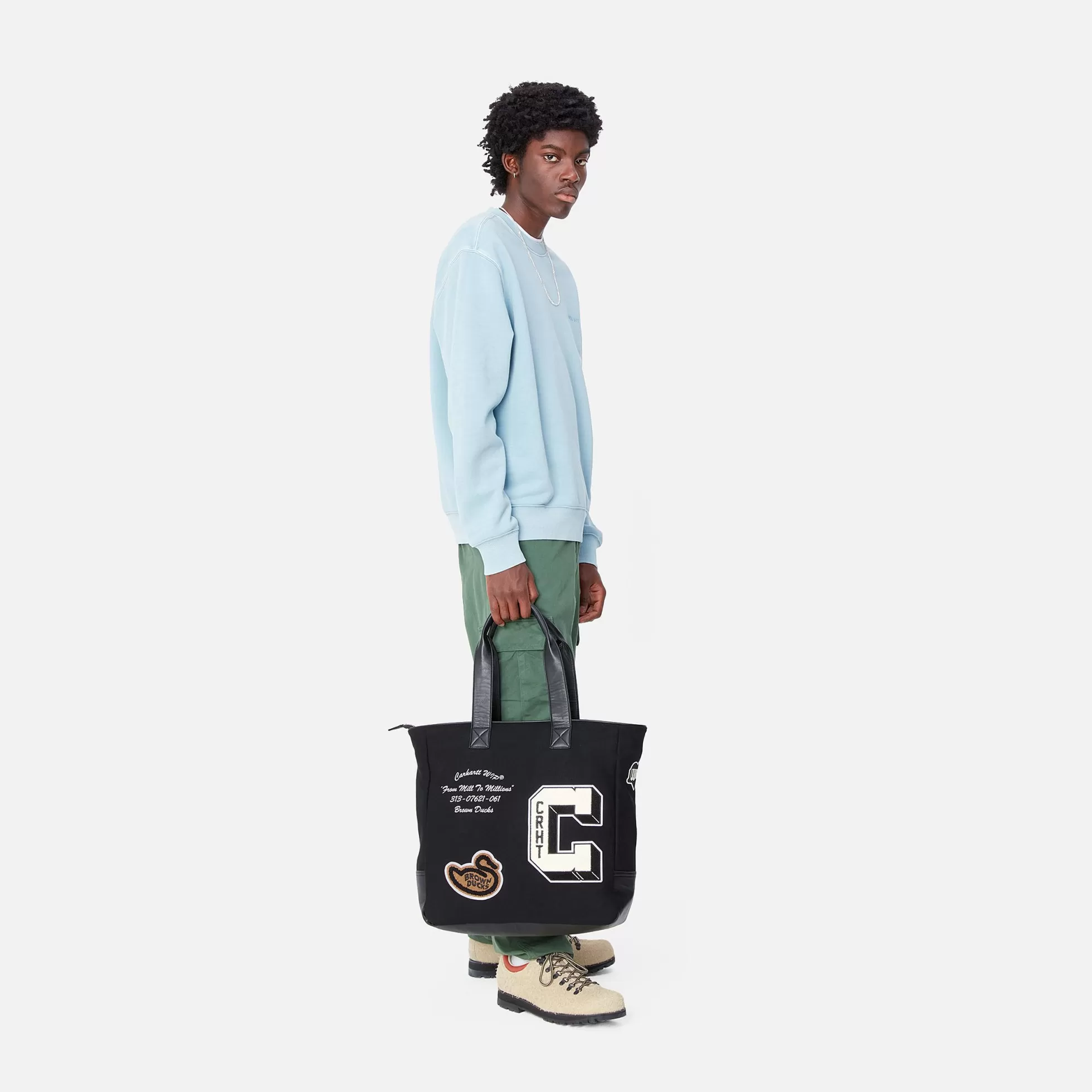 Accessoires | Accessoires^Carhartt WIP Brown Ducks Tote Black / Black