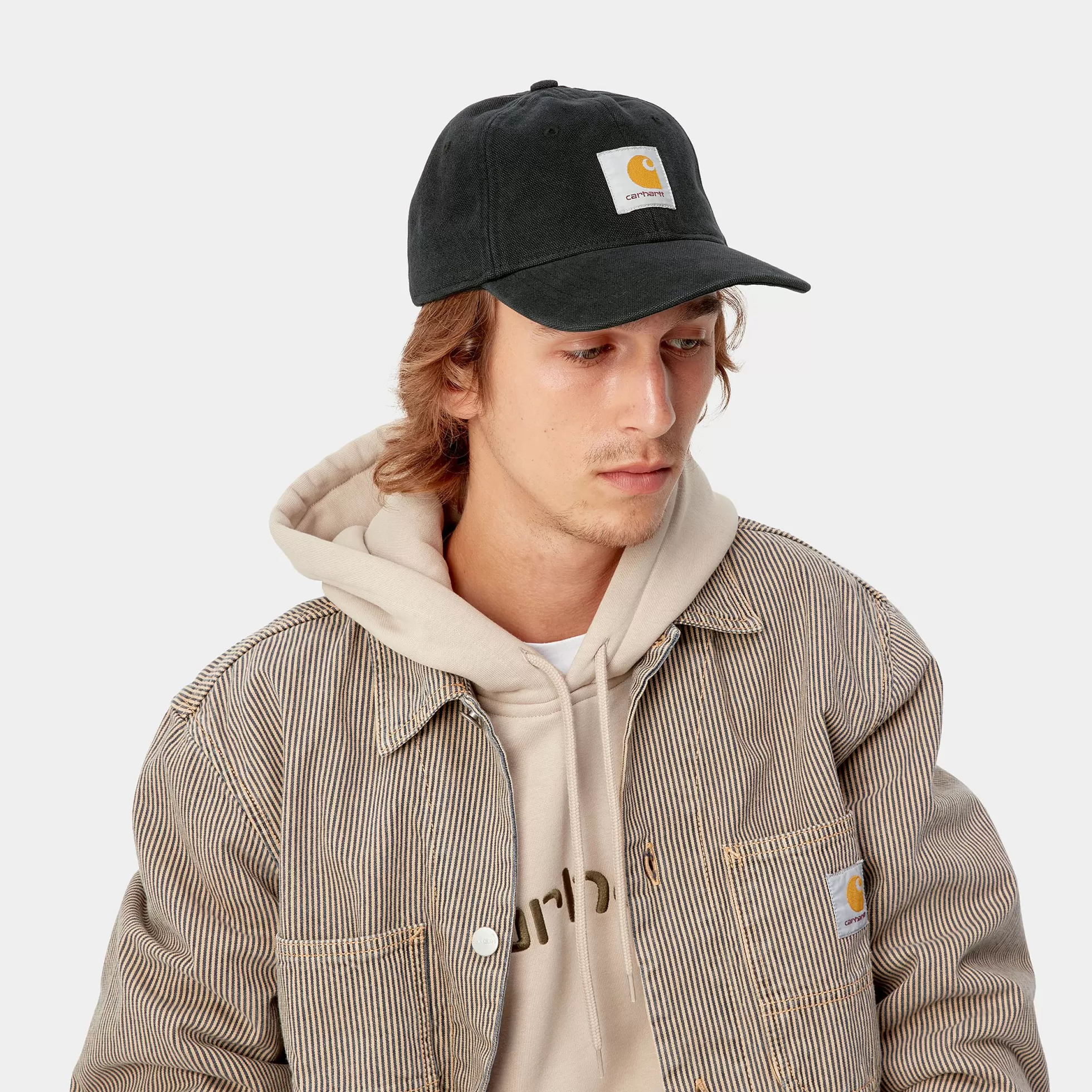 Accessoires | Accessoires^Carhartt WIP Canvas 6-Panel Cap Black/White