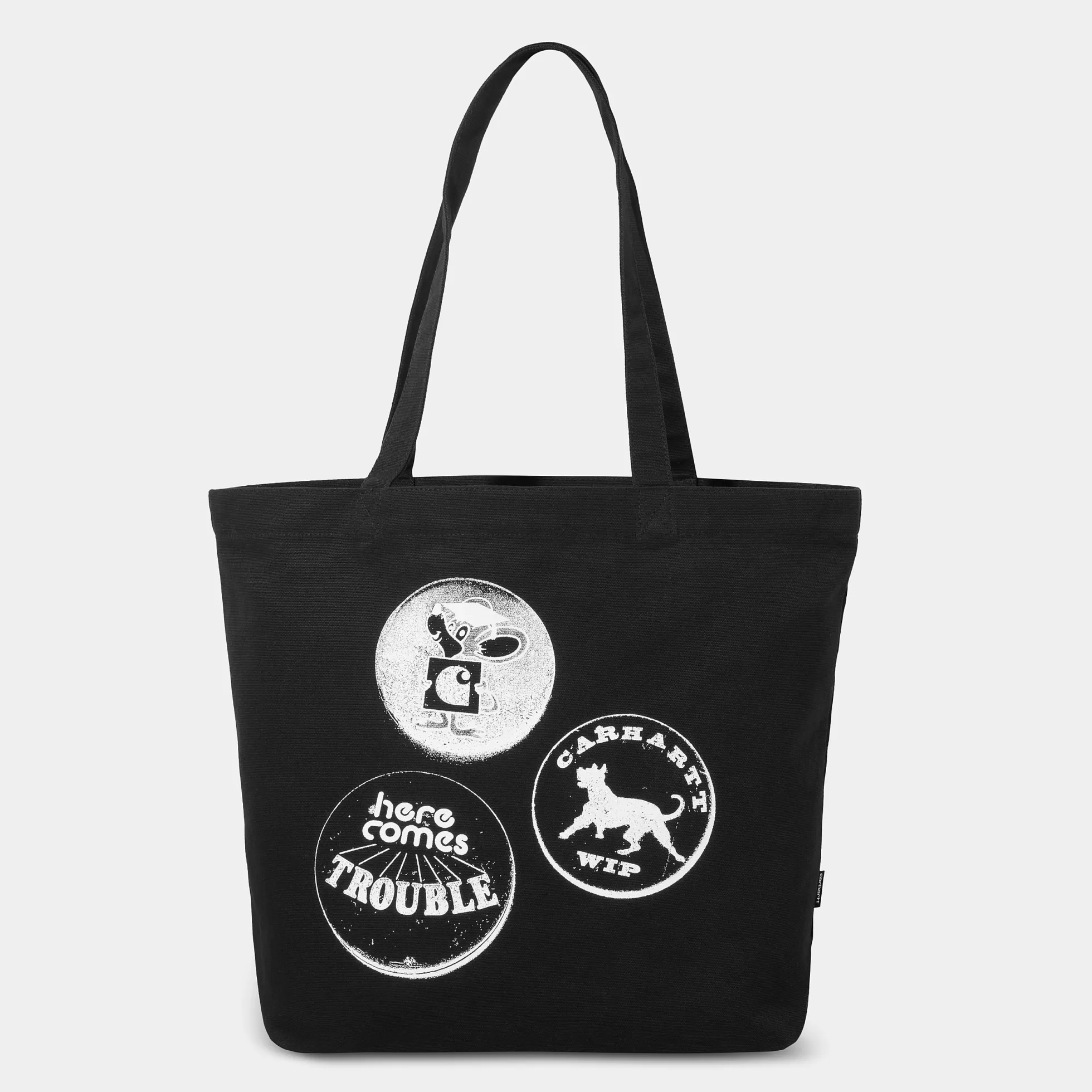 Accessoires | Accessoires^Carhartt WIP Canvas Graphic Tote Pins Print, Black