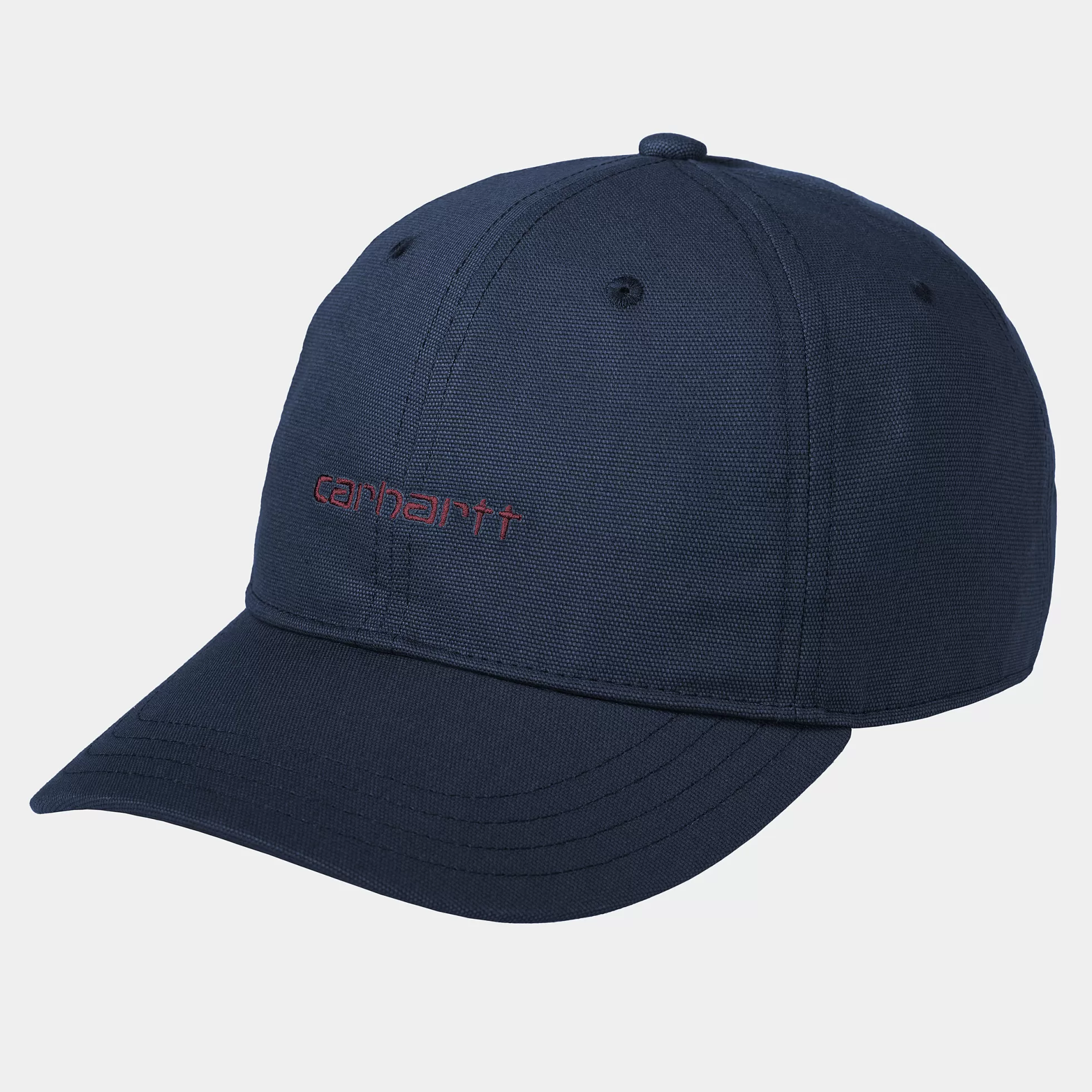 Accessoires | Accessoires^Carhartt WIP Canvas Script Cap Air Force Blue / Malbec