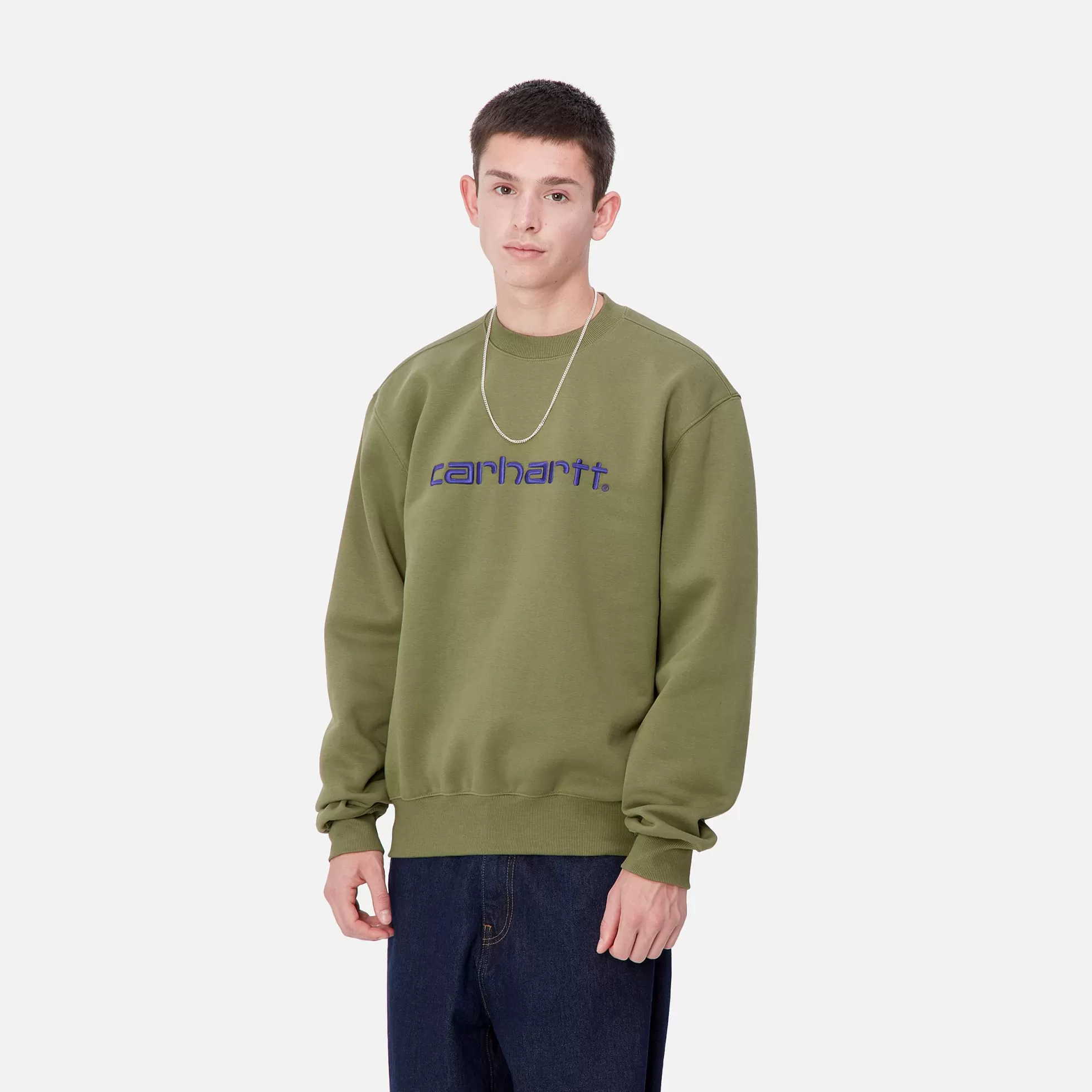 Sweats^Carhartt WIP Carhartt Sweatshirt Capulet / Aura