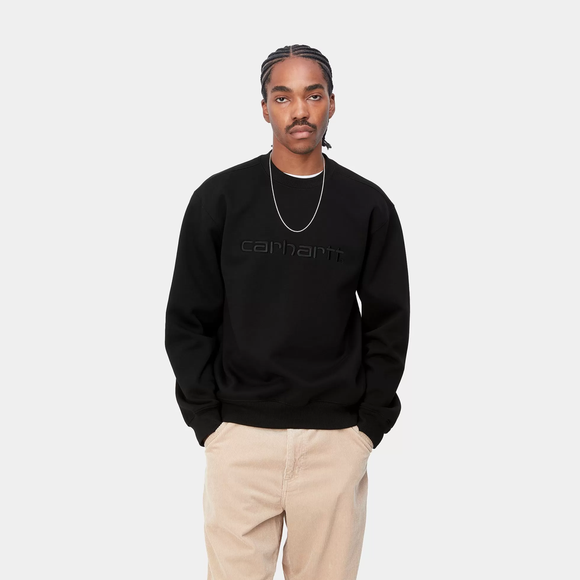 Sweats^Carhartt WIP Carhartt Sweatshirt Black / Black