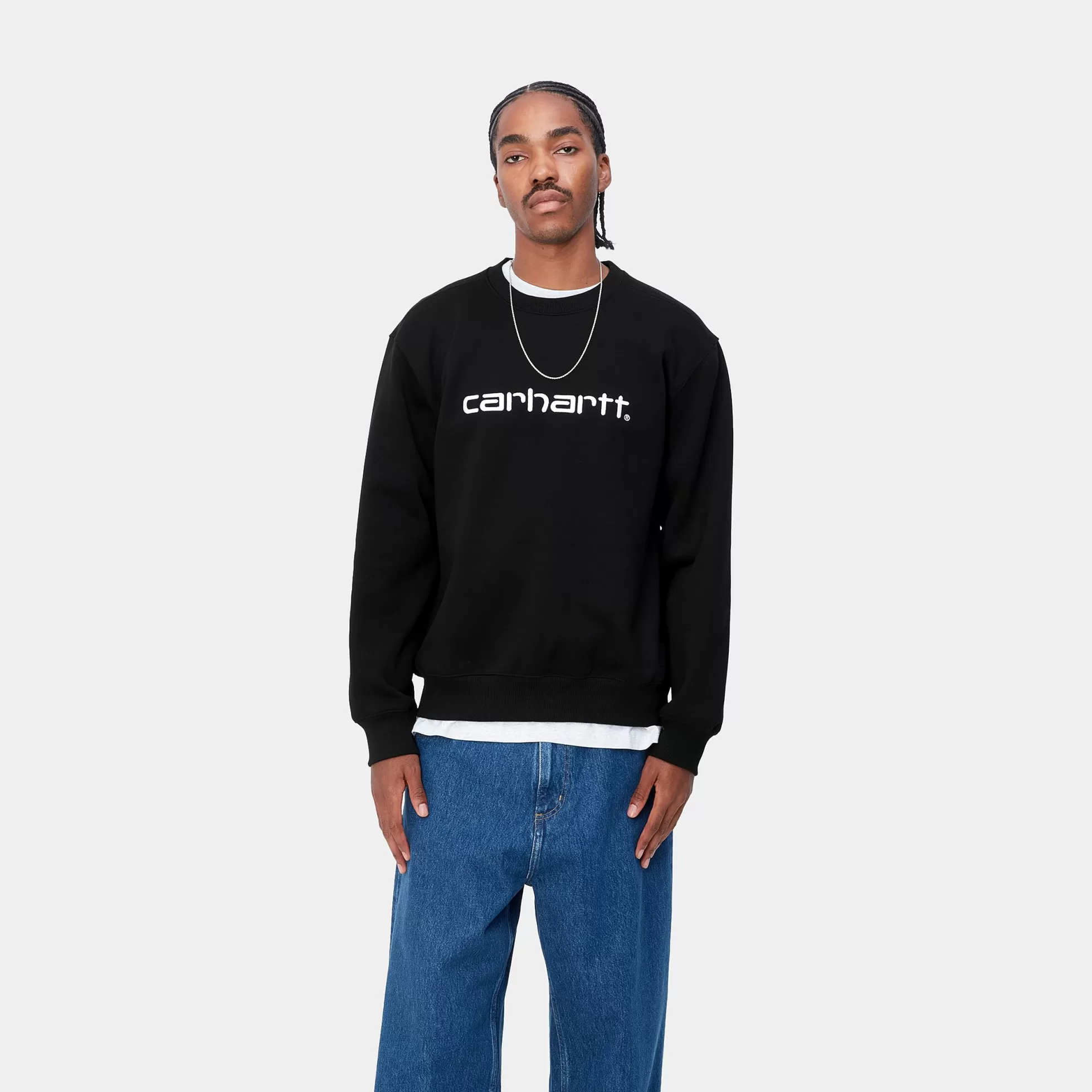 Sweats^Carhartt WIP Carhartt Sweatshirt Black / White