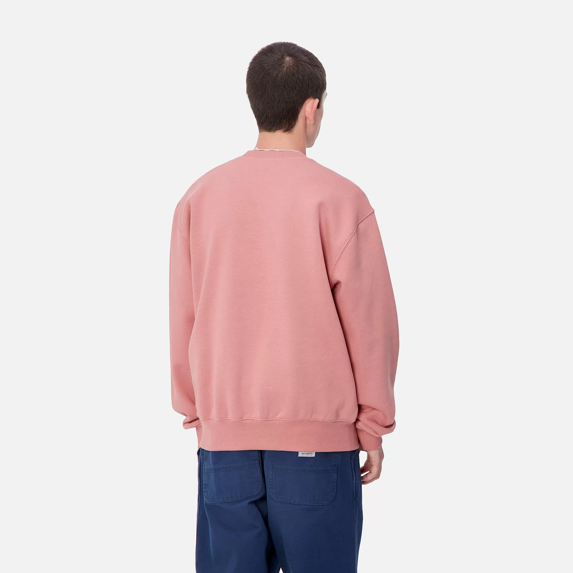 Sweats^Carhartt WIP Carhartt Sweatshirt Dusty Rose / Sycamore Tree