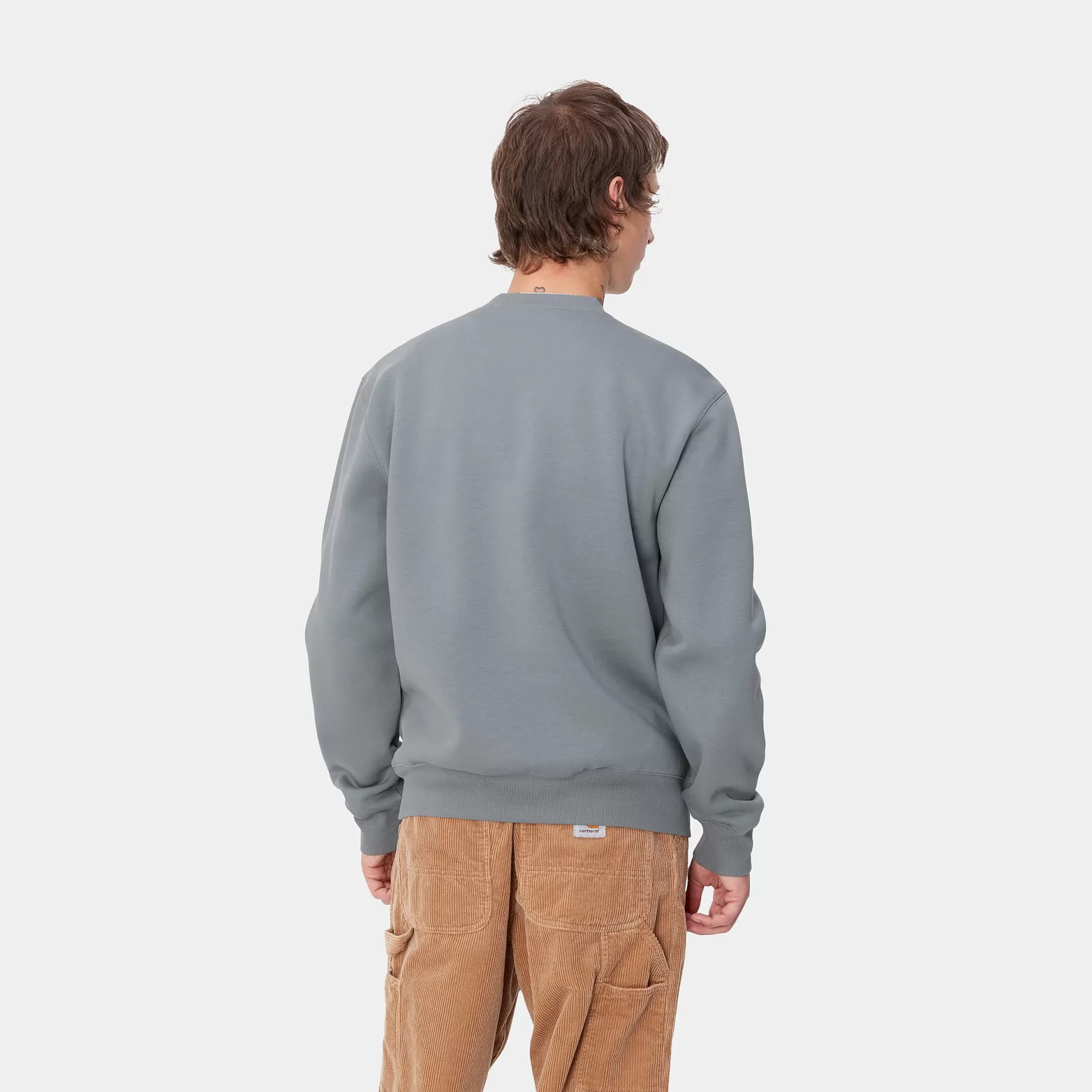 Sweats^Carhartt WIP Carhartt Sweatshirt Dove Grey / Wax