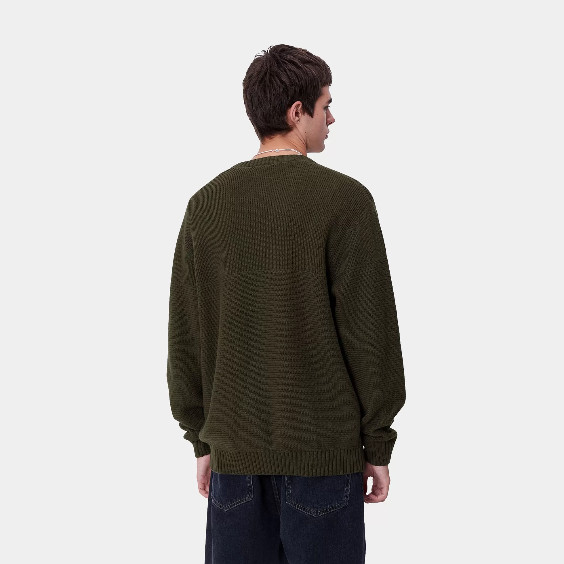 Mailles^Carhartt WIP Chane Sweater Cypress / Gold