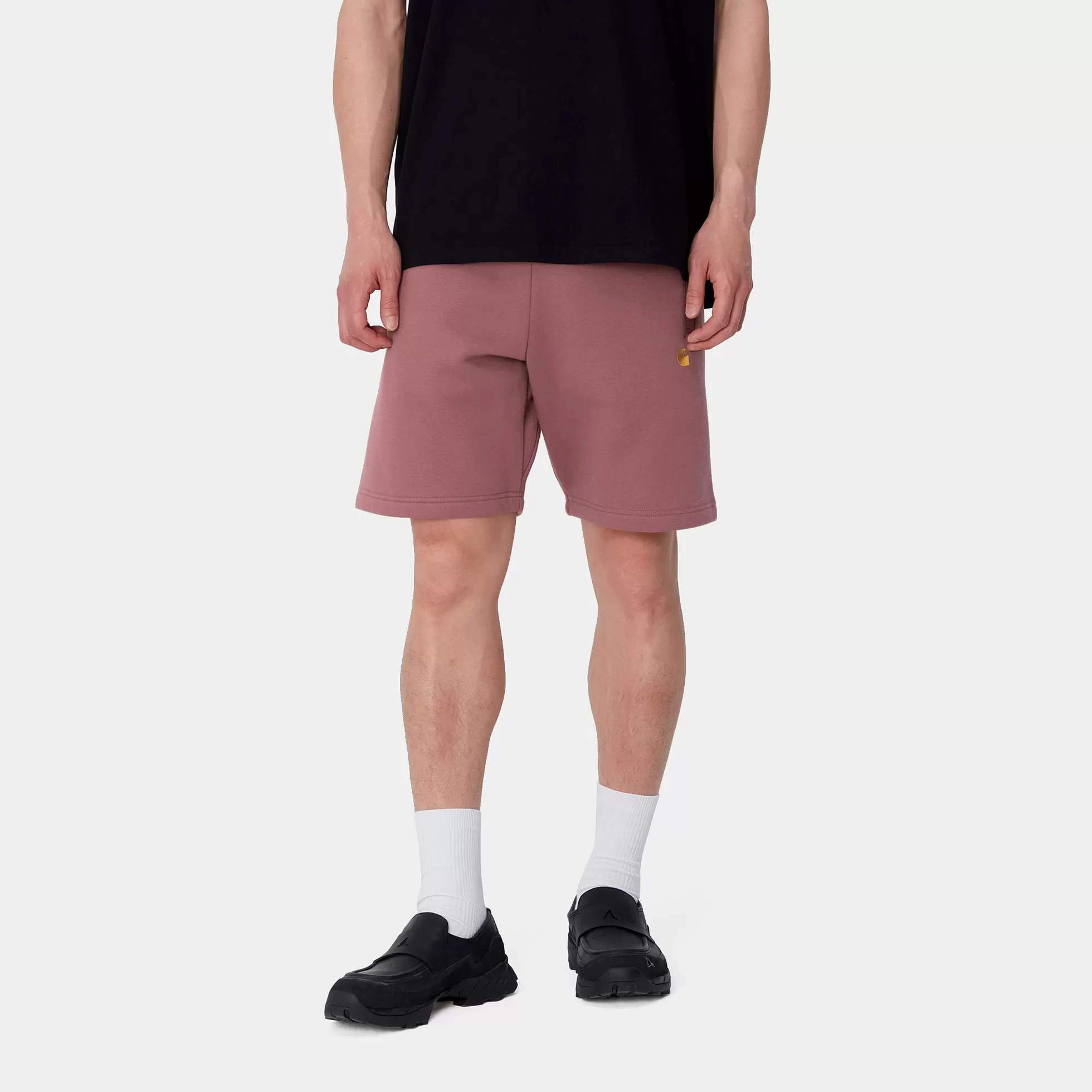 Sweats | Shorts & Bain^Carhartt WIP Chase Sweat Short Dusty Fuchsia / Gold