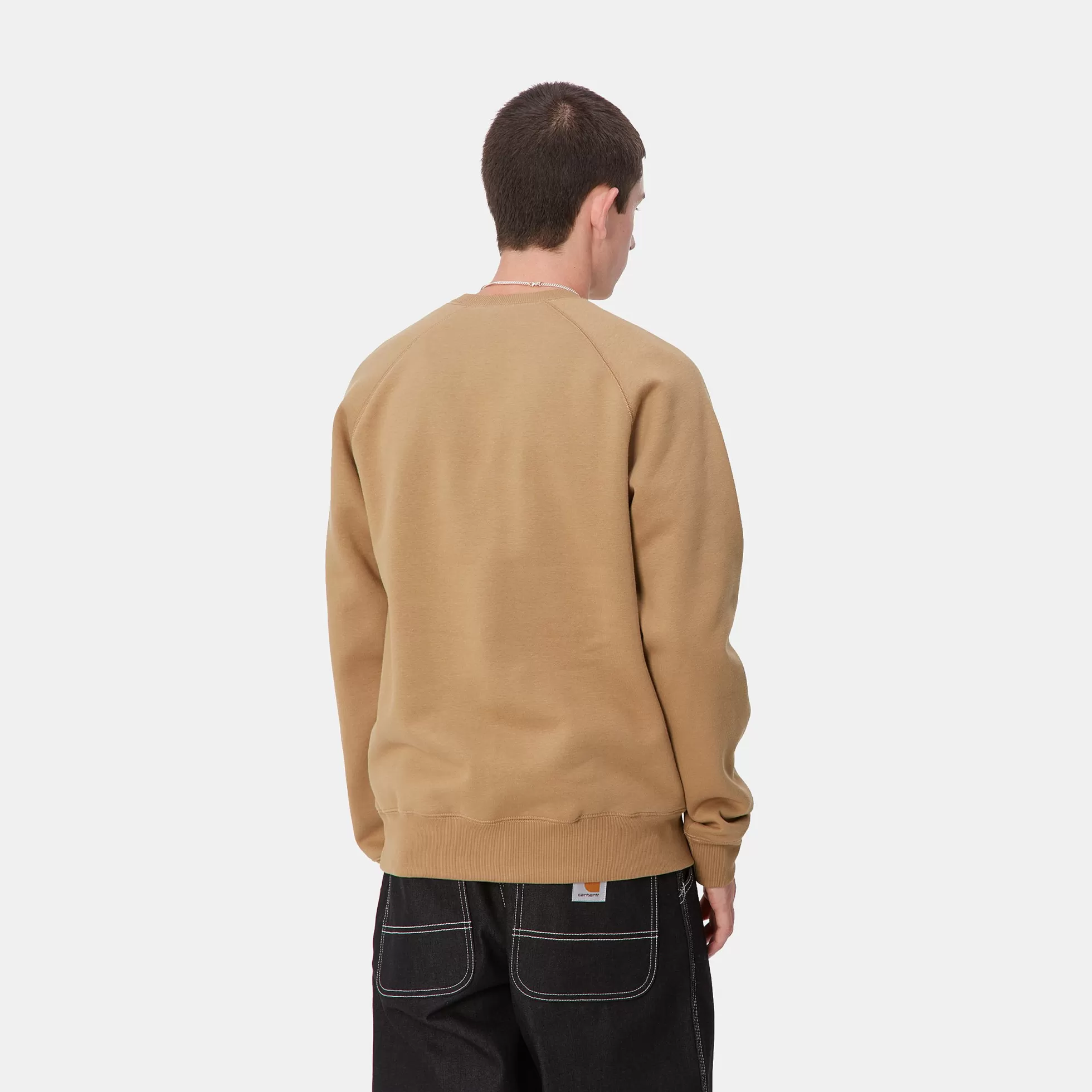 Sweats^Carhartt WIP Chase Sweatshirt Peanut / Gold