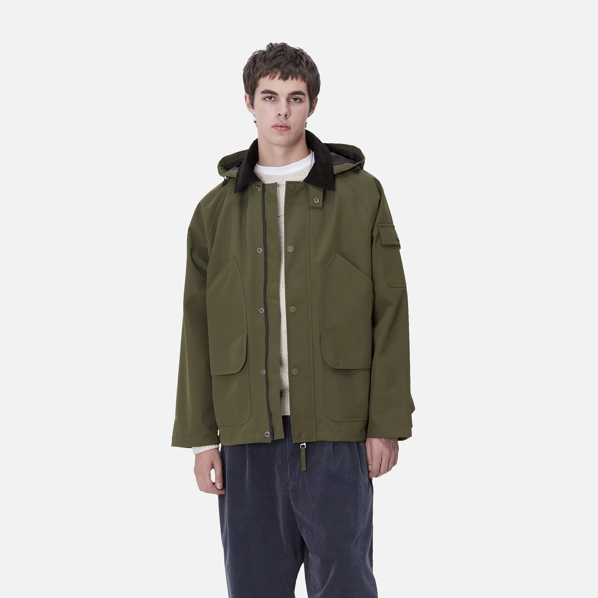 Vestes Et Manteaux^Carhartt WIP Clarton Jacket Office Green / Black