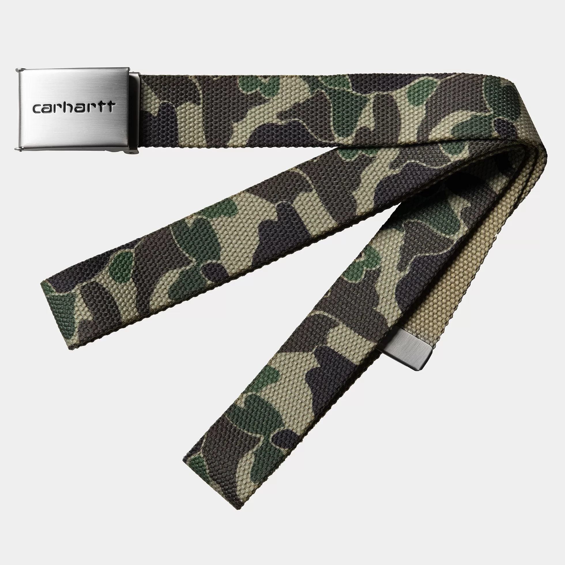 Accessoires | Accessoires^Carhartt WIP Clip Belt Chrome Camo Duck, Green