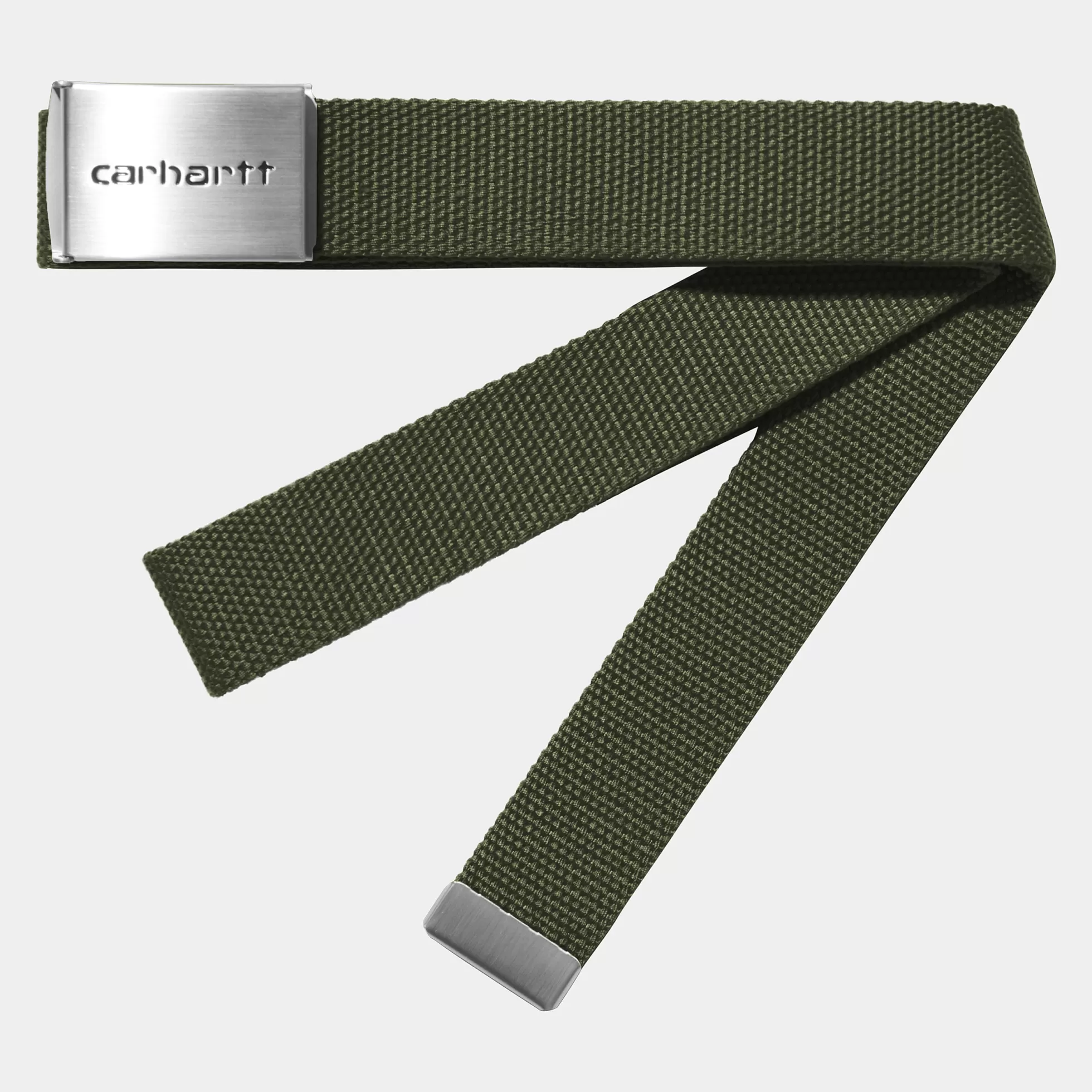 Accessoires | Accessoires^Carhartt WIP Clip Belt Chrome Office Green