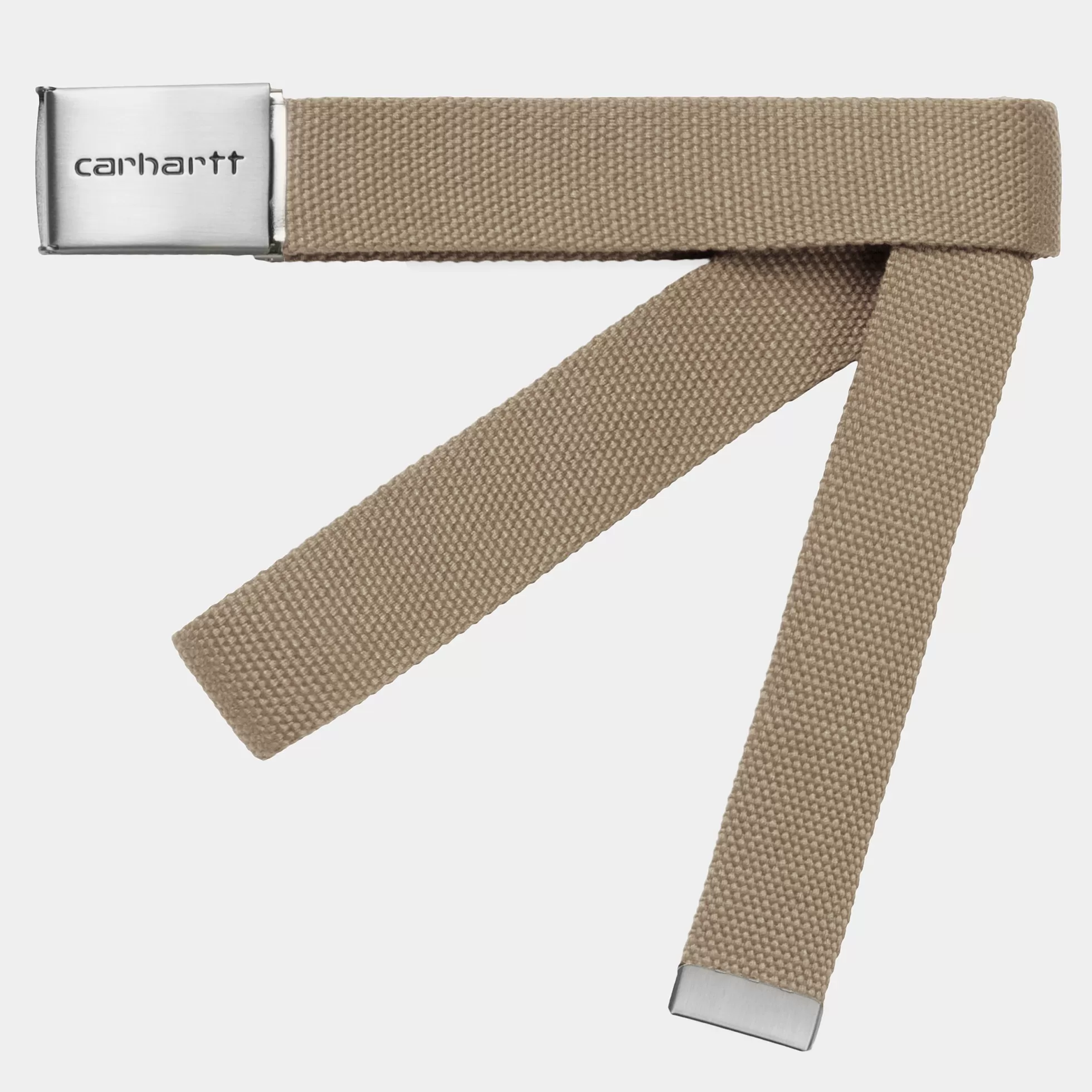 Accessoires | Accessoires^Carhartt WIP Clip Belt Chrome Leather