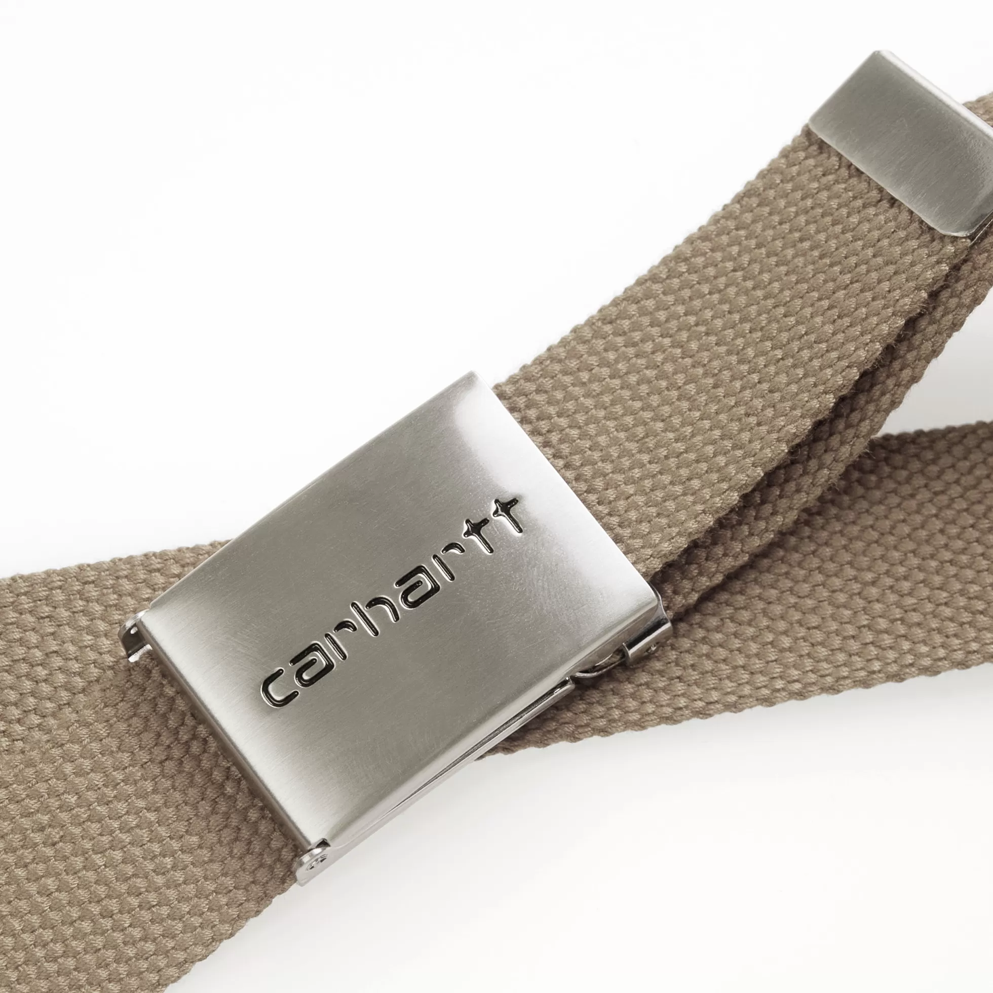 Accessoires | Accessoires^Carhartt WIP Clip Belt Chrome Leather