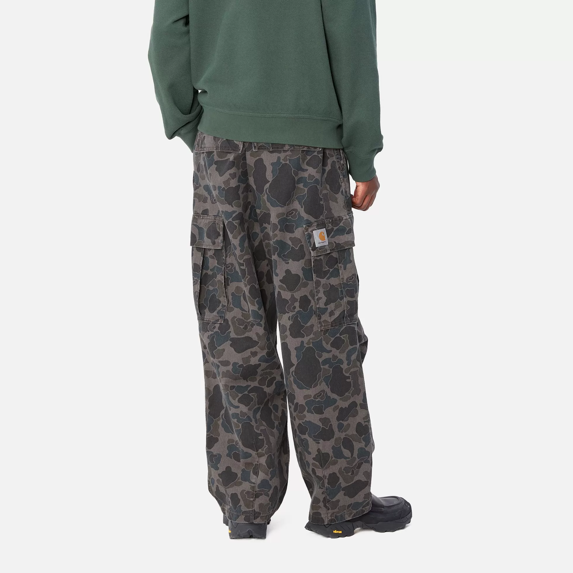 Pantalons^Carhartt WIP Cole Cargo Pant Camo Duck, Grey