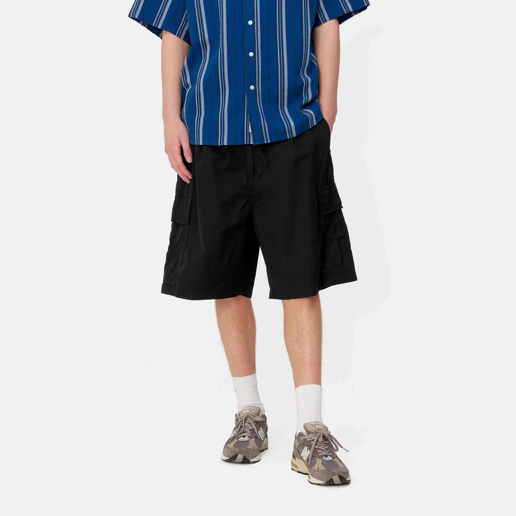 Shorts & Bain^Carhartt WIP Cole Cargo Short Black