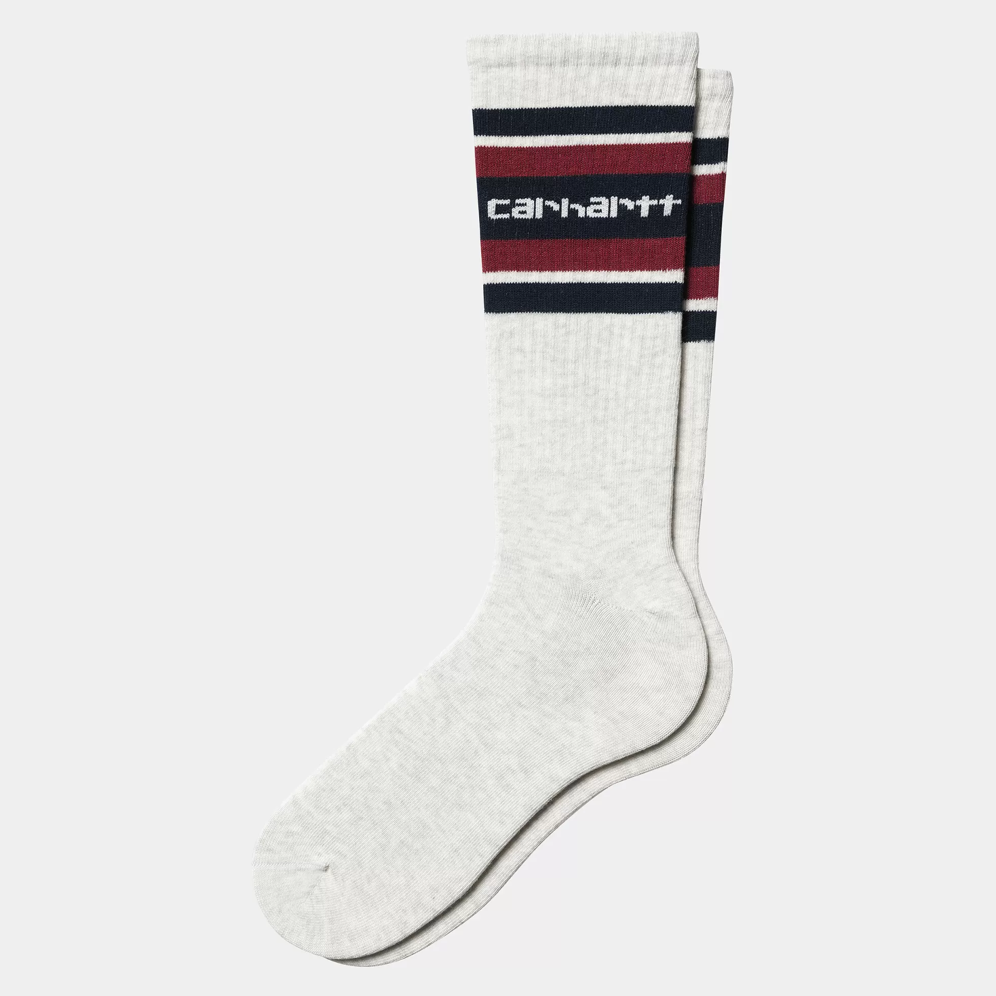 Accessoires | Accessoires^Carhartt WIP Connors Socks Ash Heather / Air Force Blue / Scarlet