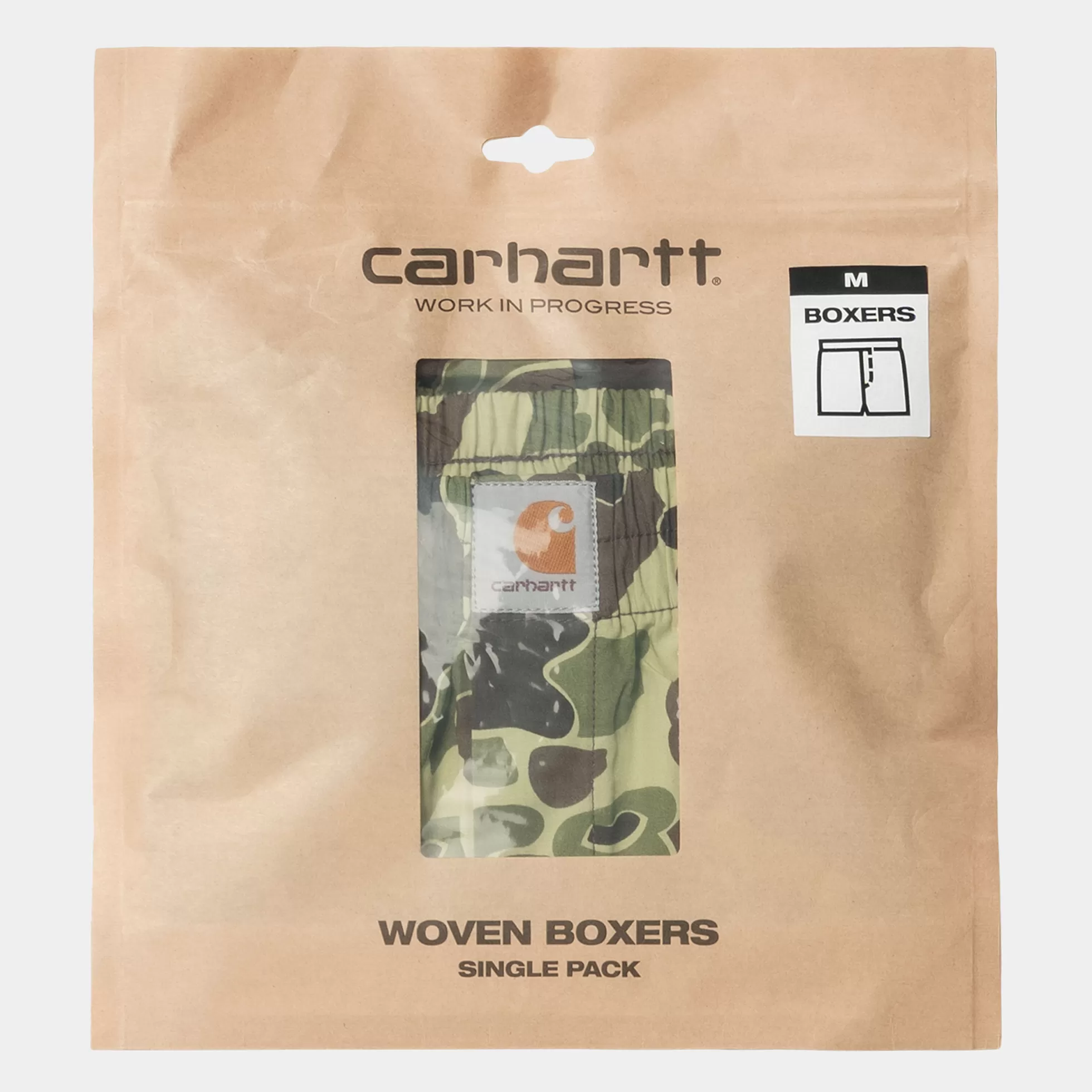 Sous-Vêtements^Carhartt WIP Cotton Boxer Camo Duck, Green