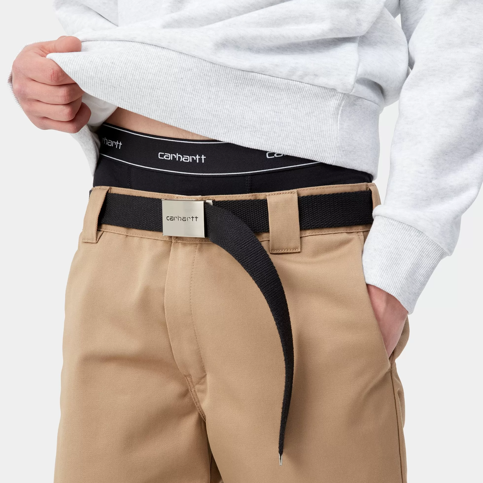 Sous-Vêtements^Carhartt WIP Cotton Trunks Black + Black