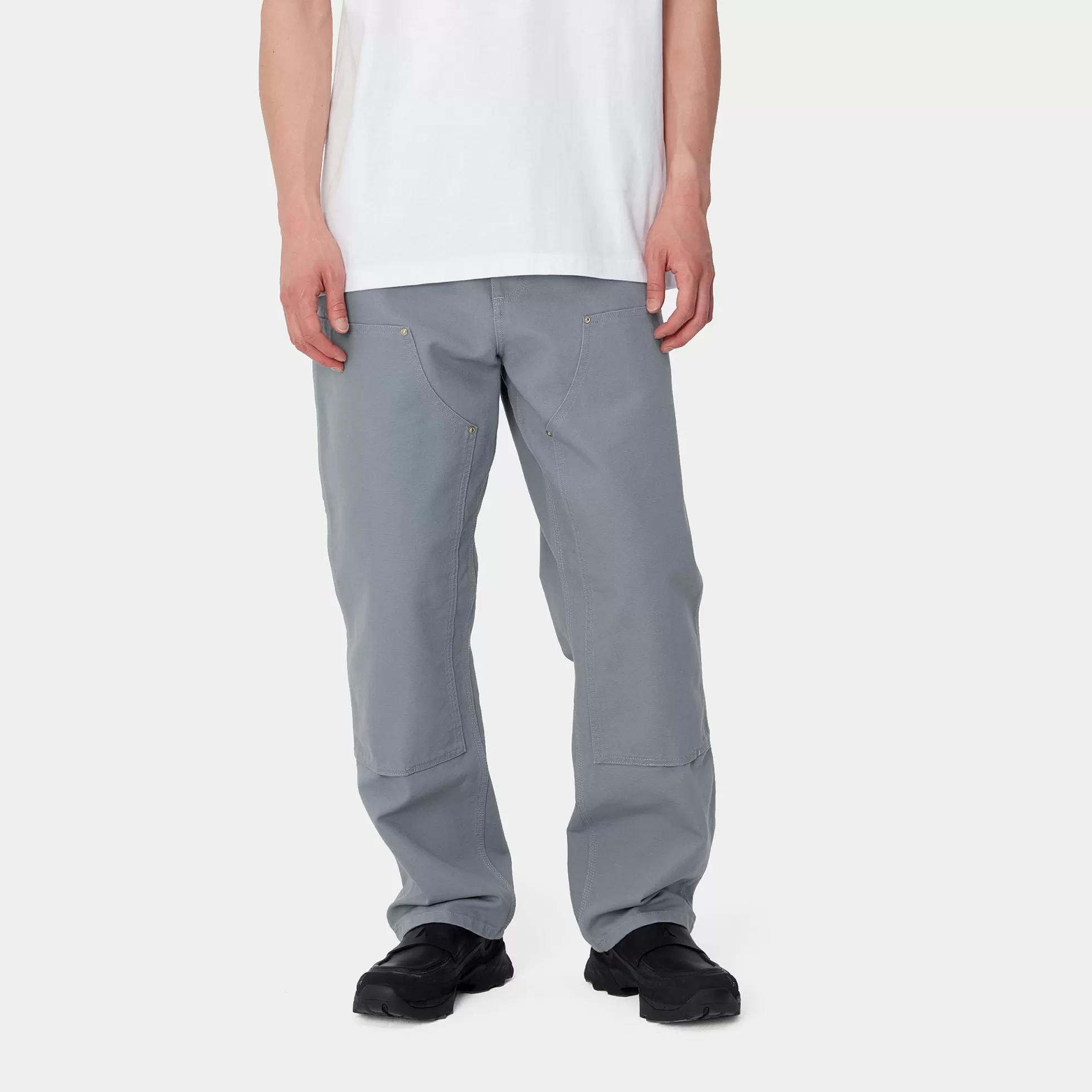 Pantalons^Carhartt WIP Double Knee Pant Dove Grey