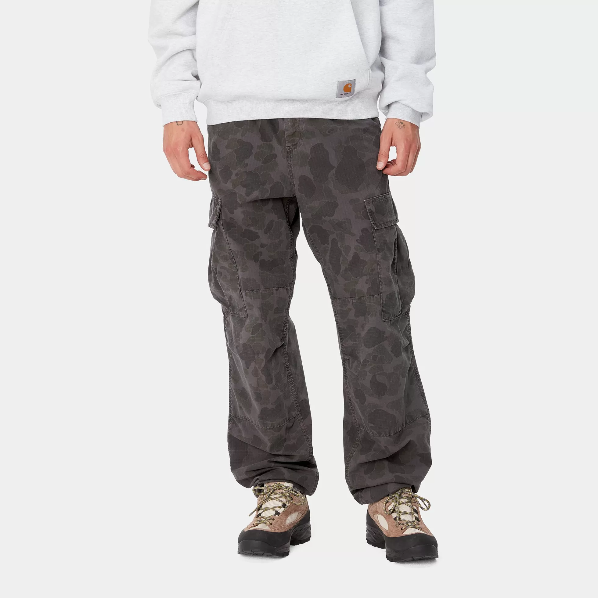 Pantalons^Carhartt WIP Duck Cargo Pant Camo Duck Green / Graphite