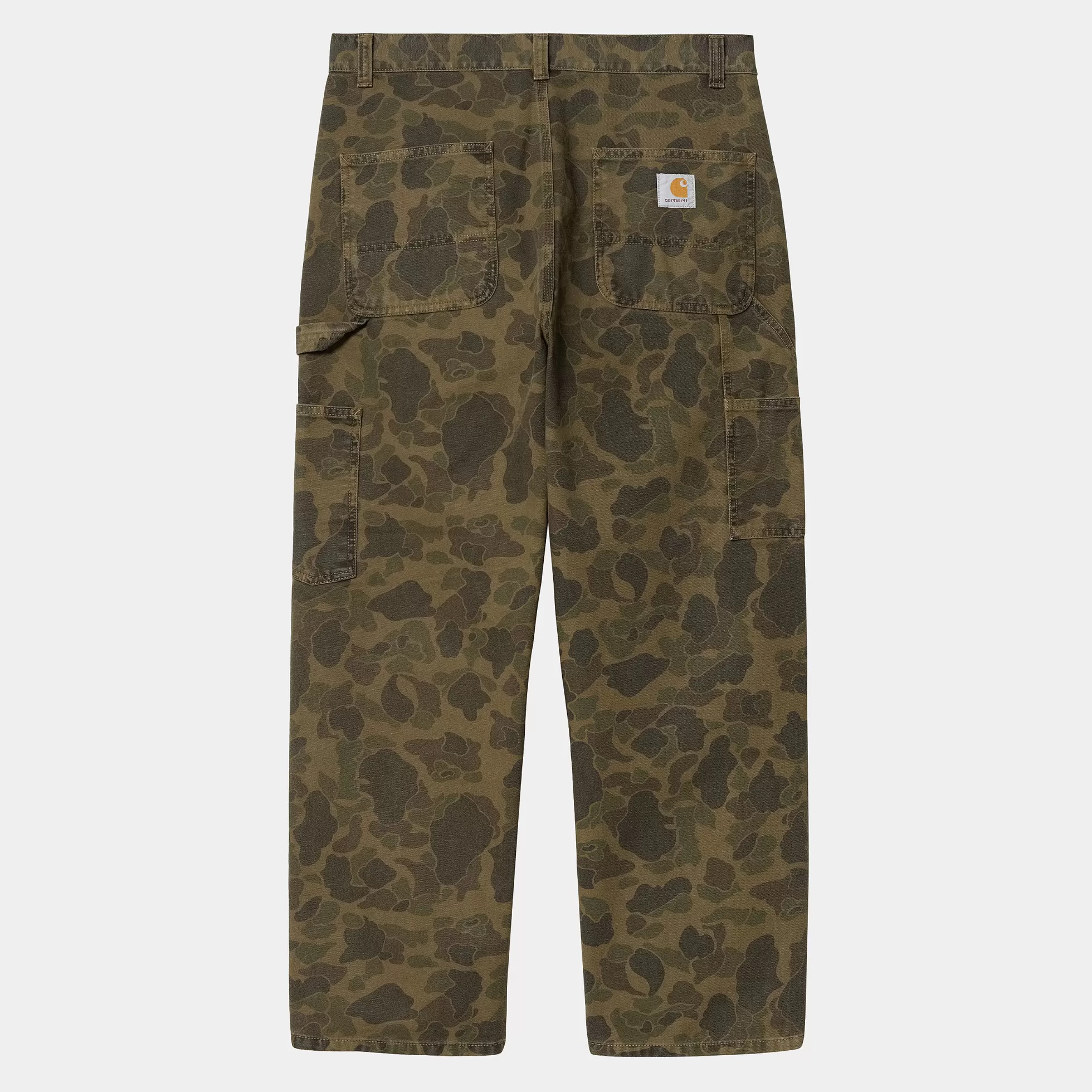 Pantalons^Carhartt WIP Duck Single Knee Pant Camo Duck, Green / Office Green