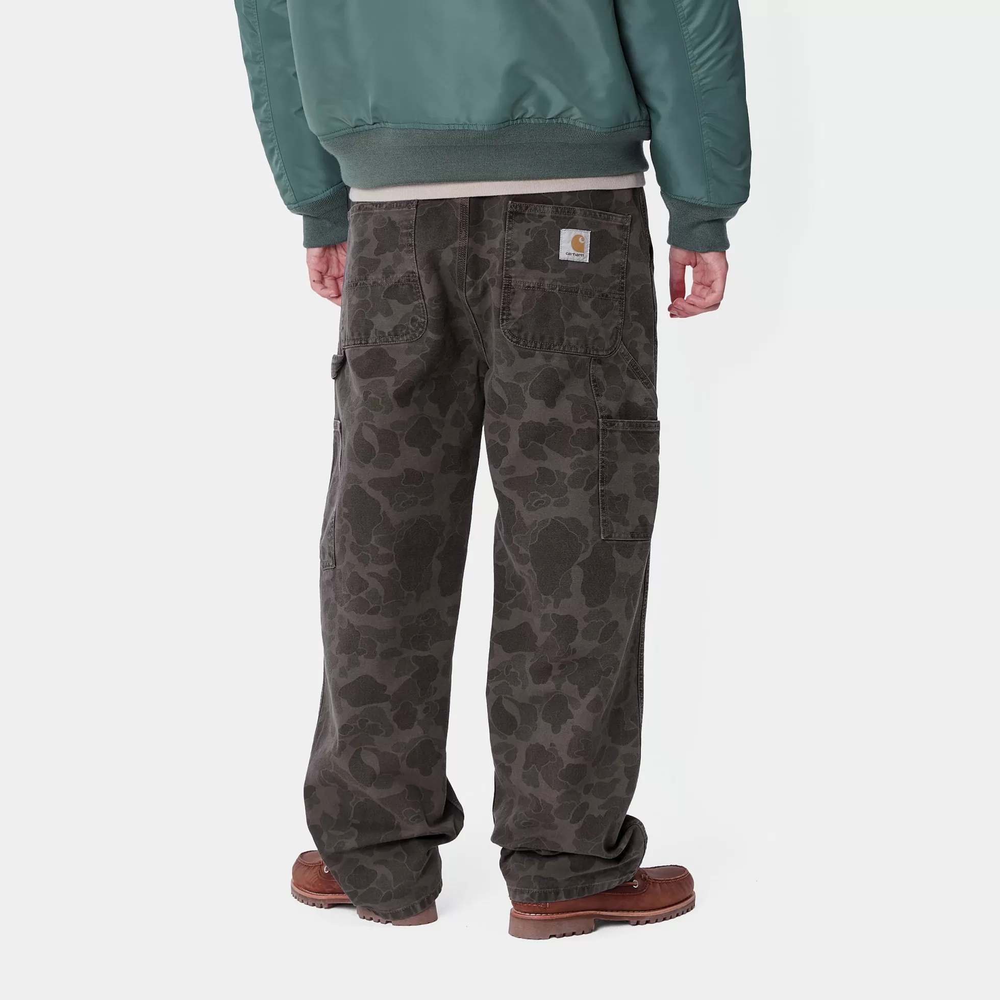 Pantalons^Carhartt WIP Duck Single Knee Pant Camo Duck, Green / Graphite