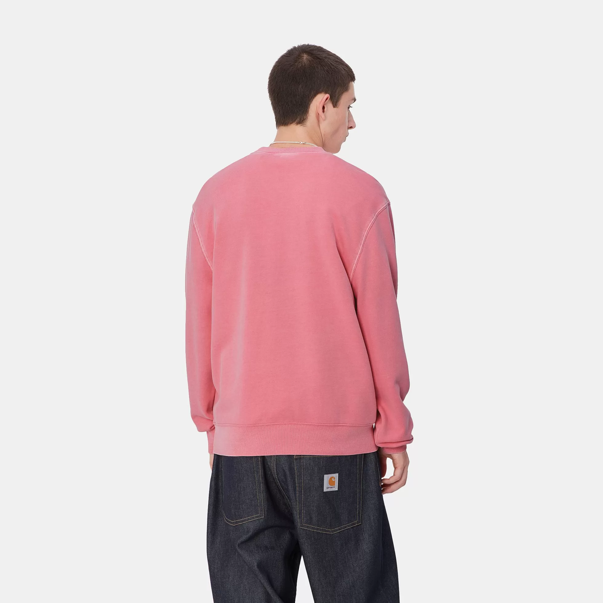 Sweats^Carhartt WIP Duster Script Sweat Charm Pink