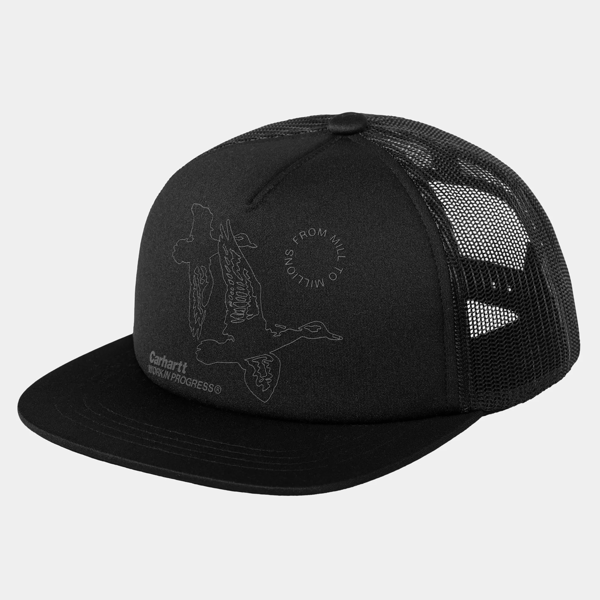 Accessoires | Accessoires^Carhartt WIP Flying Ducks Trucker Cap Black