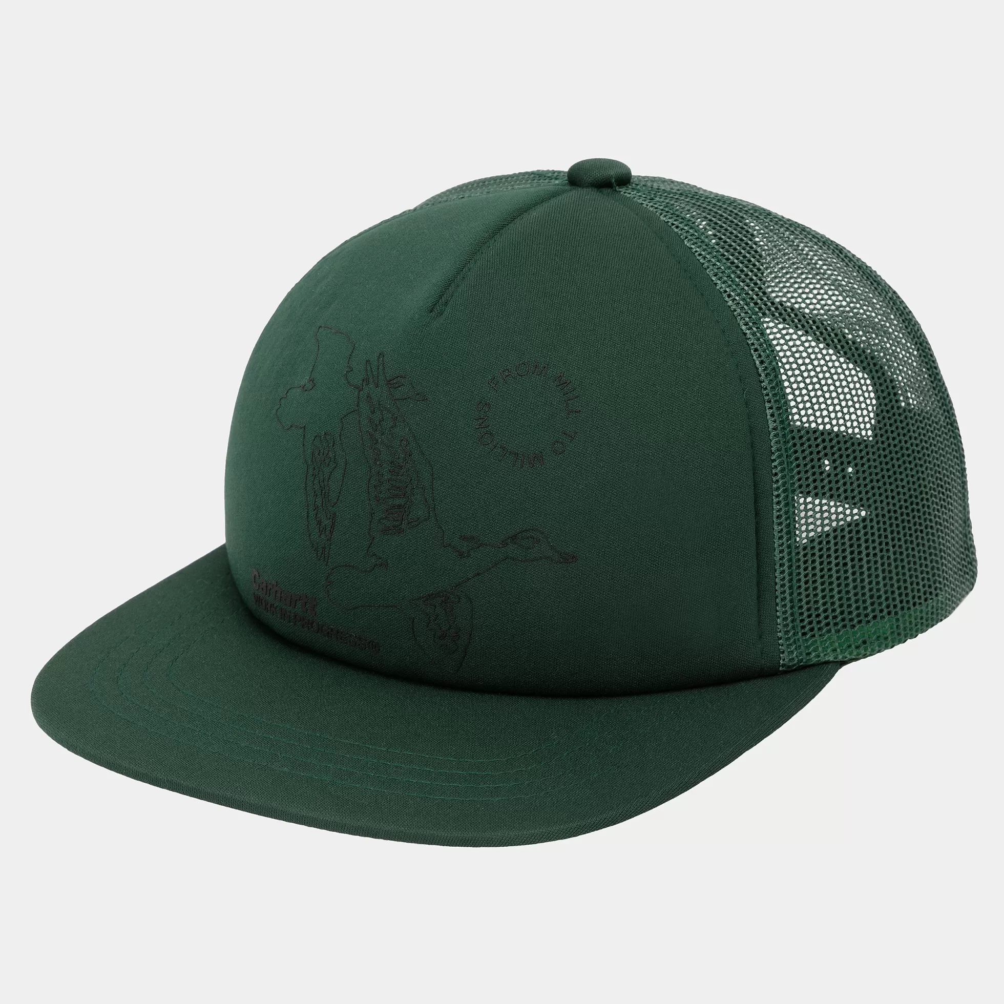 Accessoires | Accessoires^Carhartt WIP Flying Ducks Trucker Cap Conifer