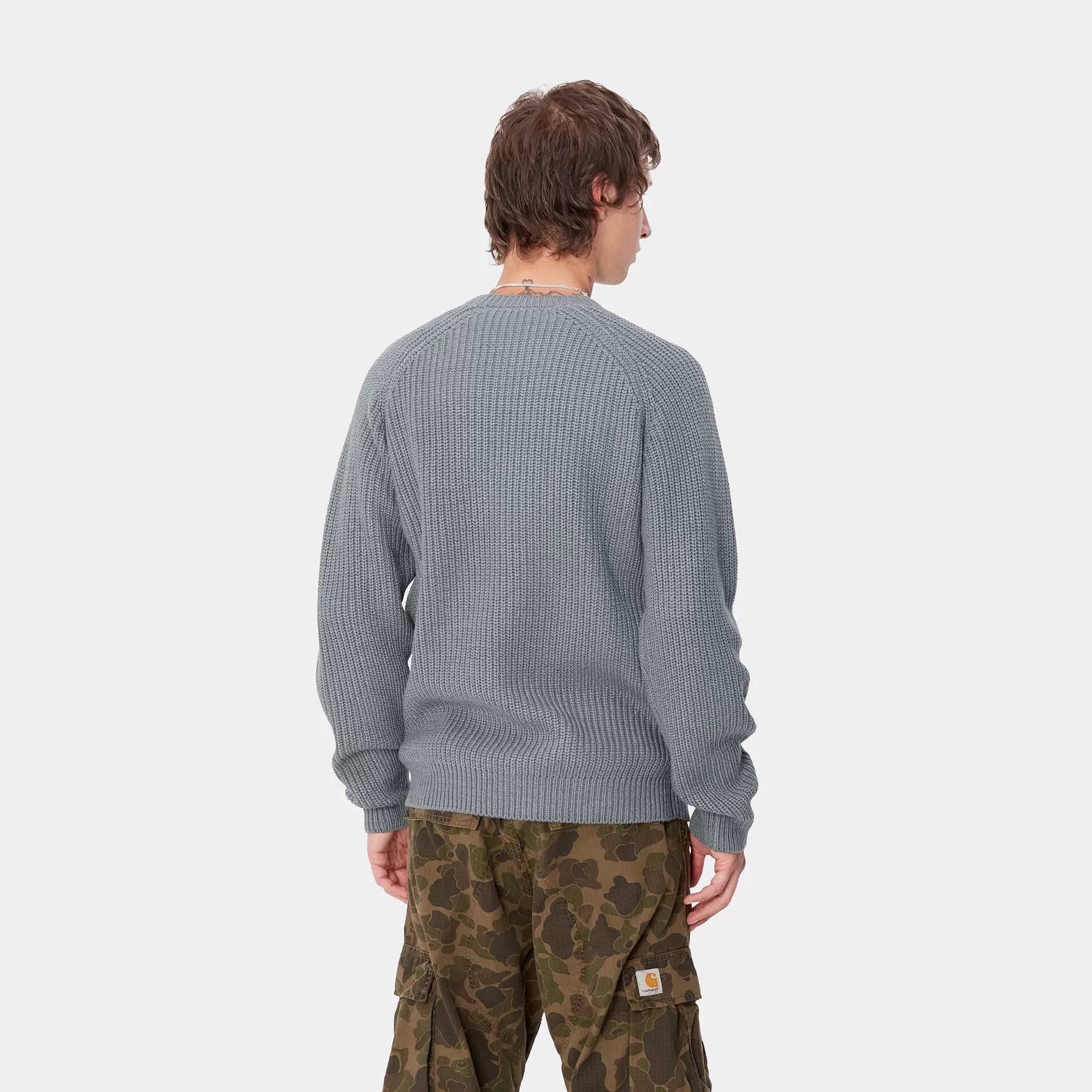 Mailles^Carhartt WIP Forth Sweater Dove Grey