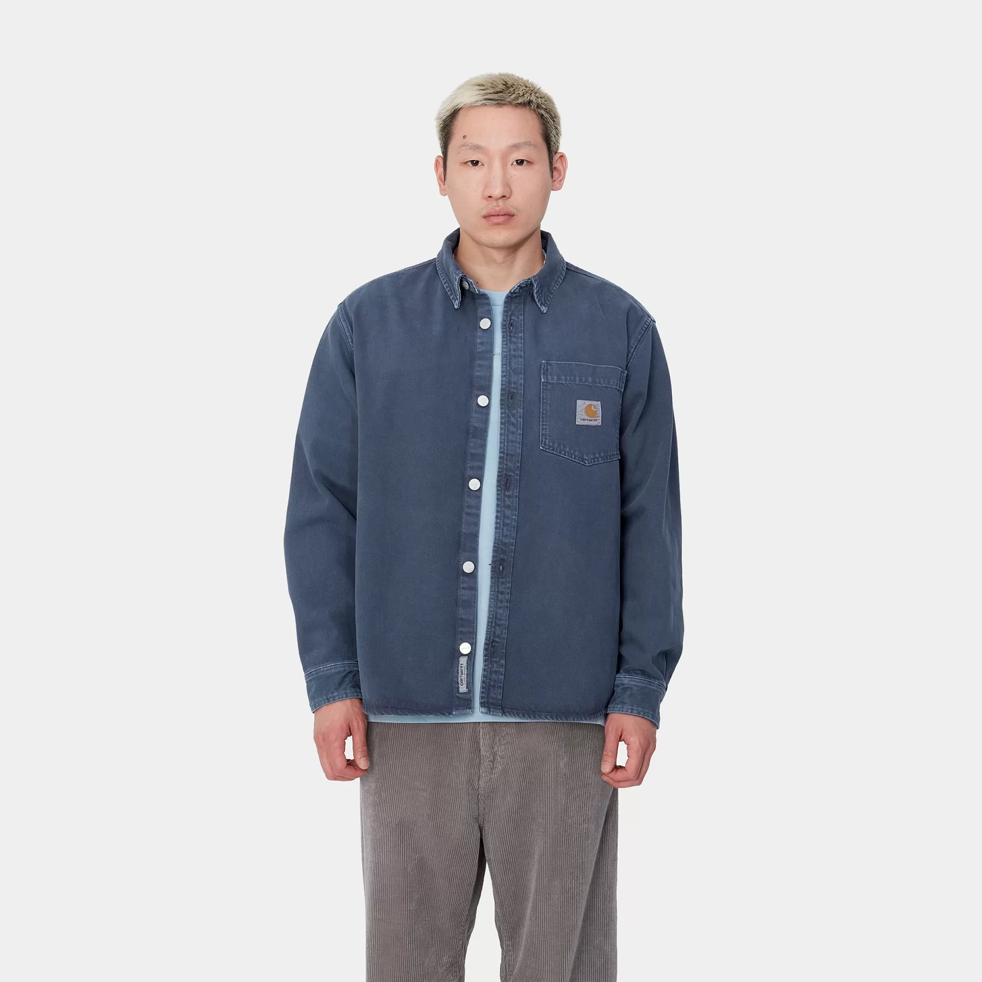 Vestes Et Manteaux | Chemises^Carhartt WIP George Shirt Jac Air Force Blue