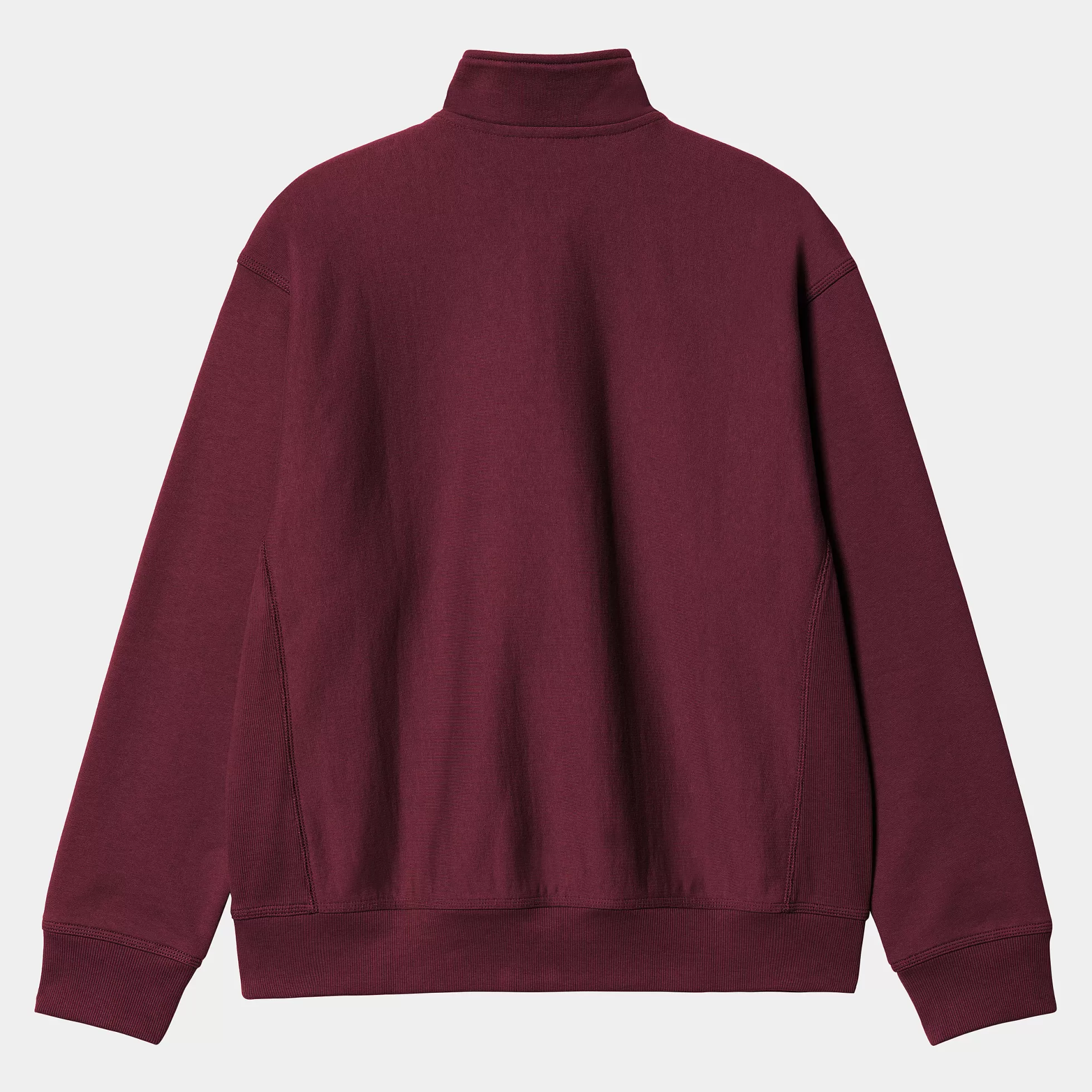 Sweats^Carhartt WIP Half Zip American Script Sweatshirt Malbec