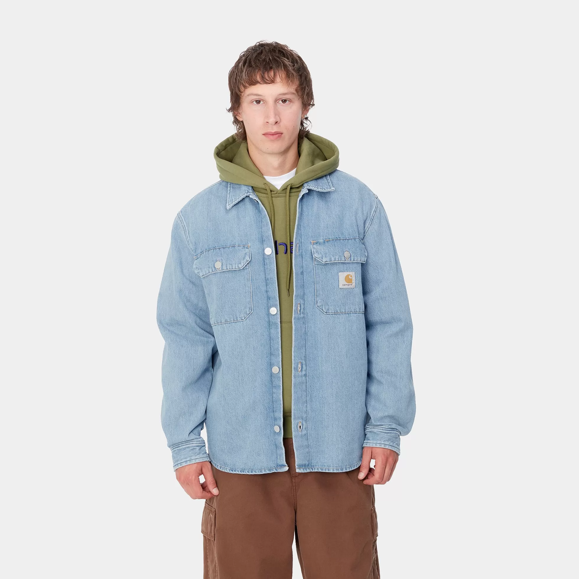 Vestes Et Manteaux | Chemises^Carhartt WIP Harvey Shirt Jac Blue