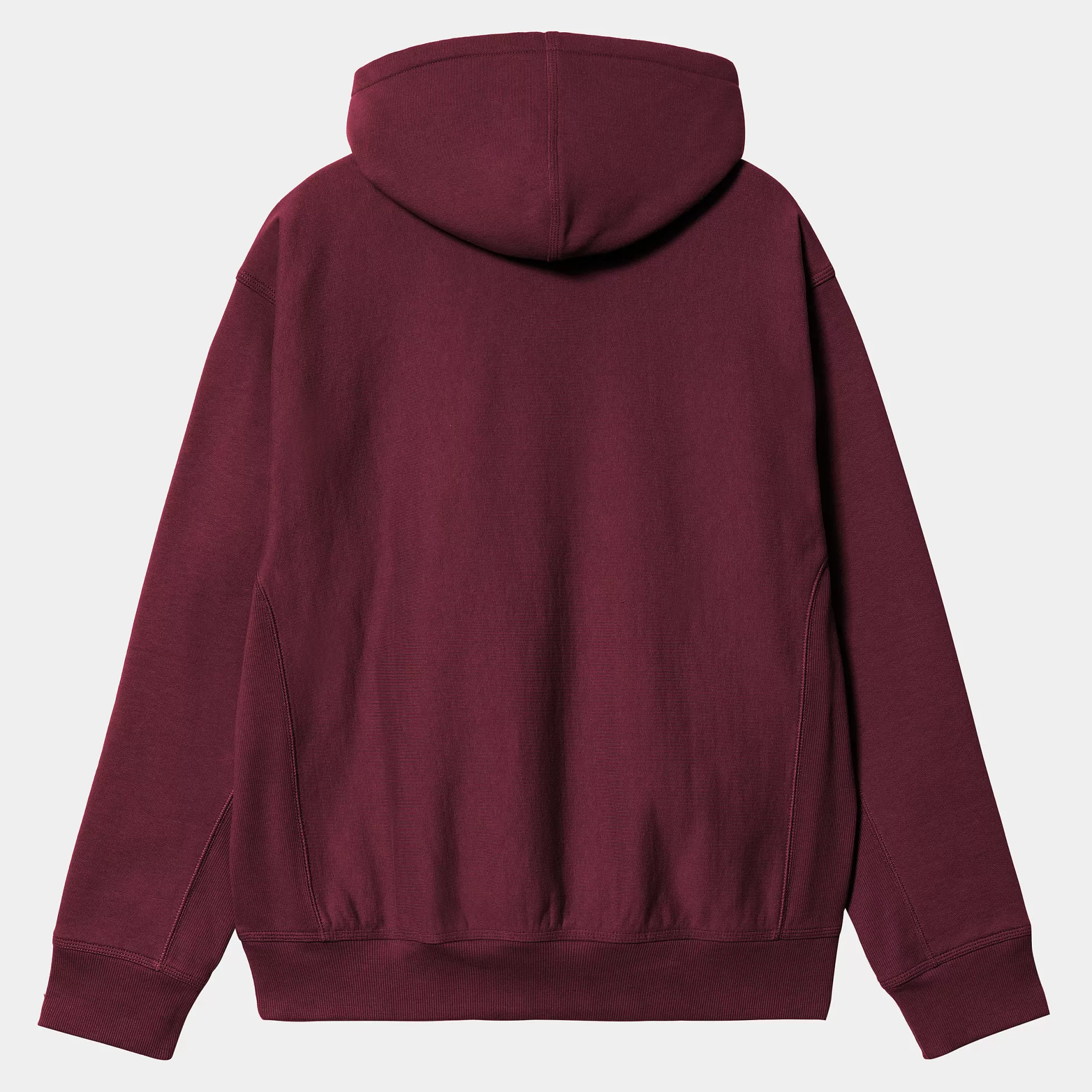 Sweats^Carhartt WIP Hooded American Script Sweatshirt Malbec