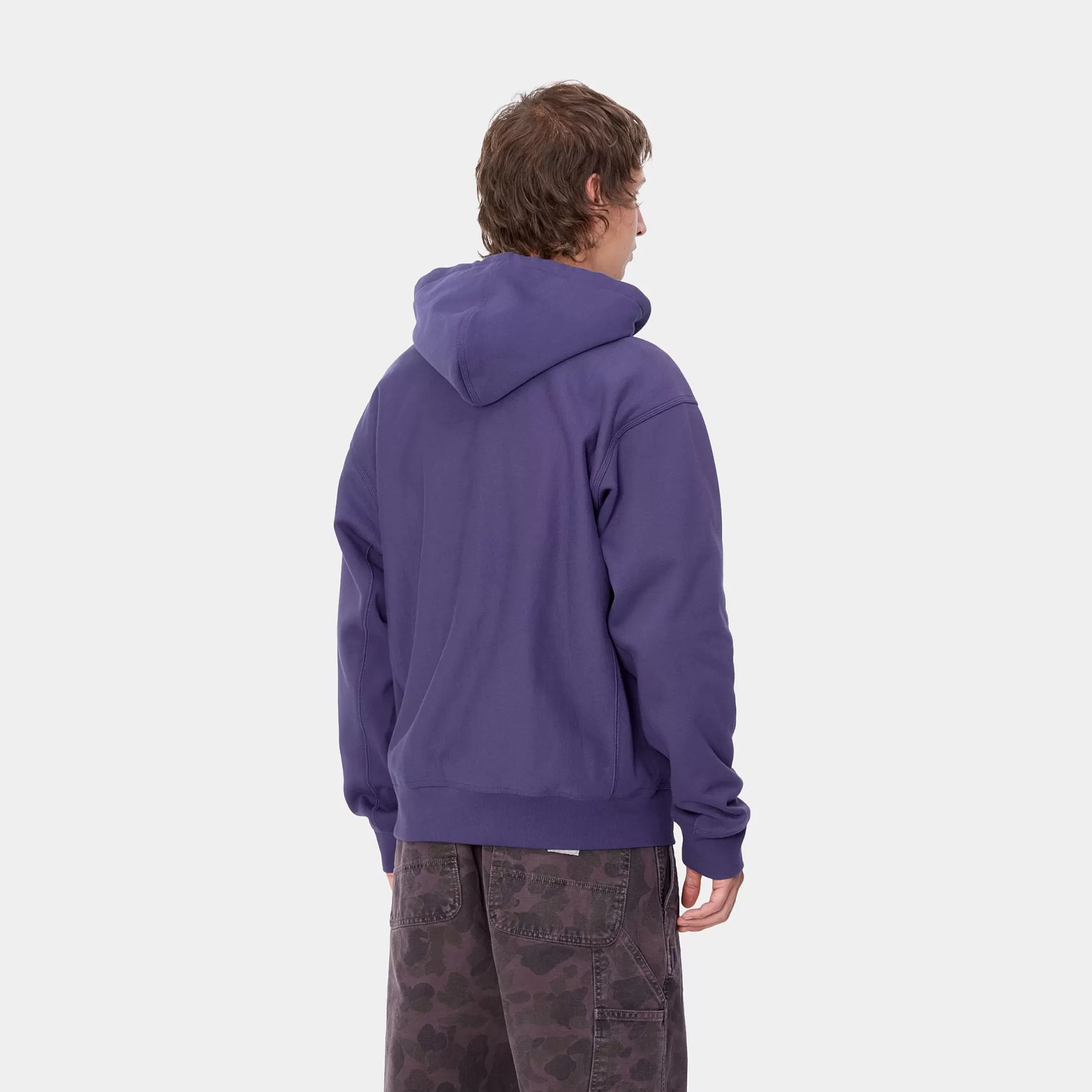 Sweats^Carhartt WIP Hooded American Script Sweatshirt Aura