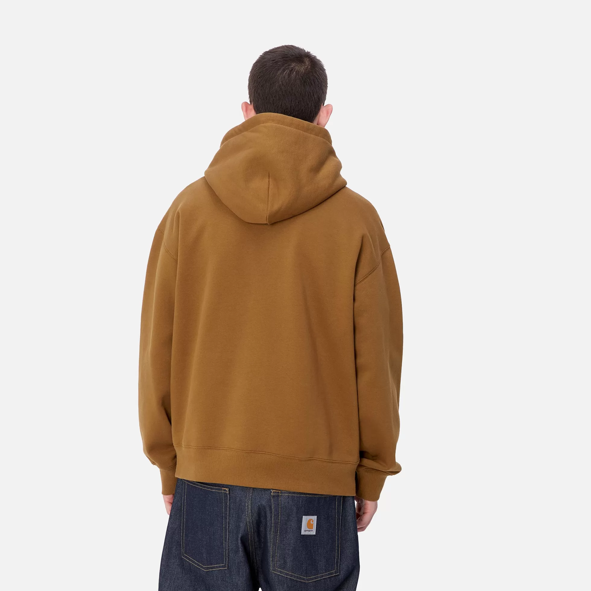 Sweats^Carhartt WIP Hooded Brown Ducks Sweat Hamilton Brown